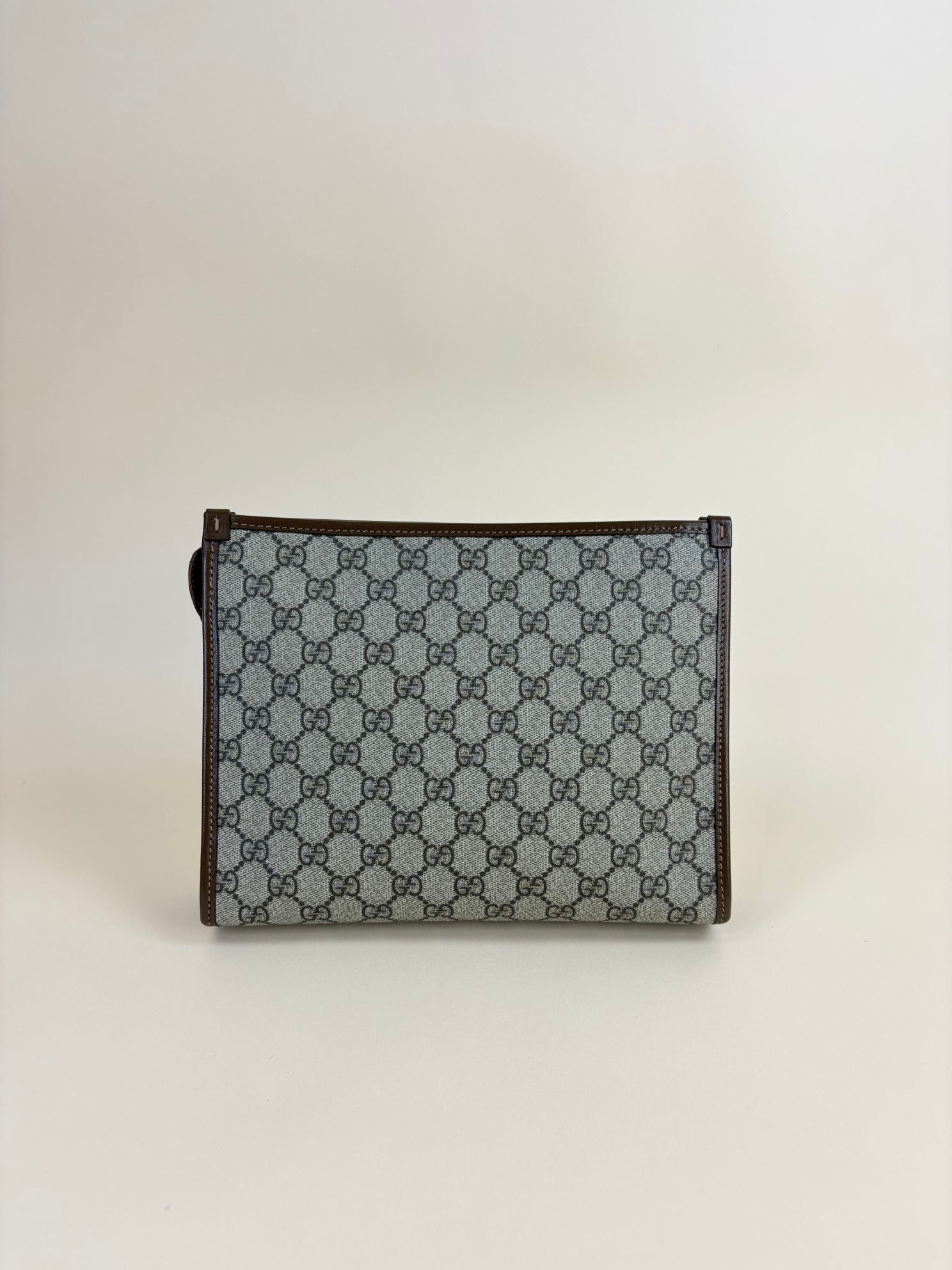 Gucci Brown GG Interlocking Pouch