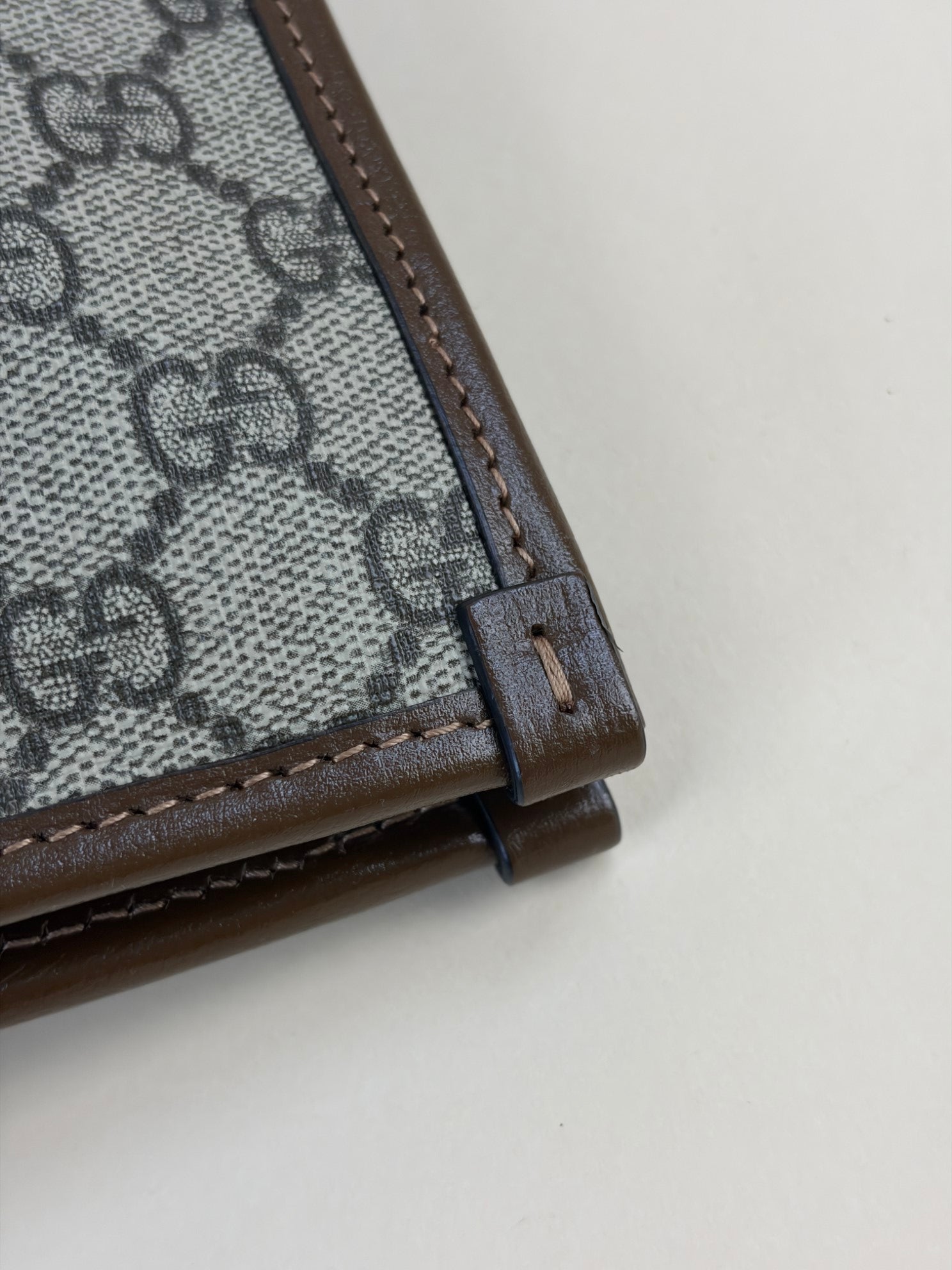 Gucci Brown GG Interlocking Pouch