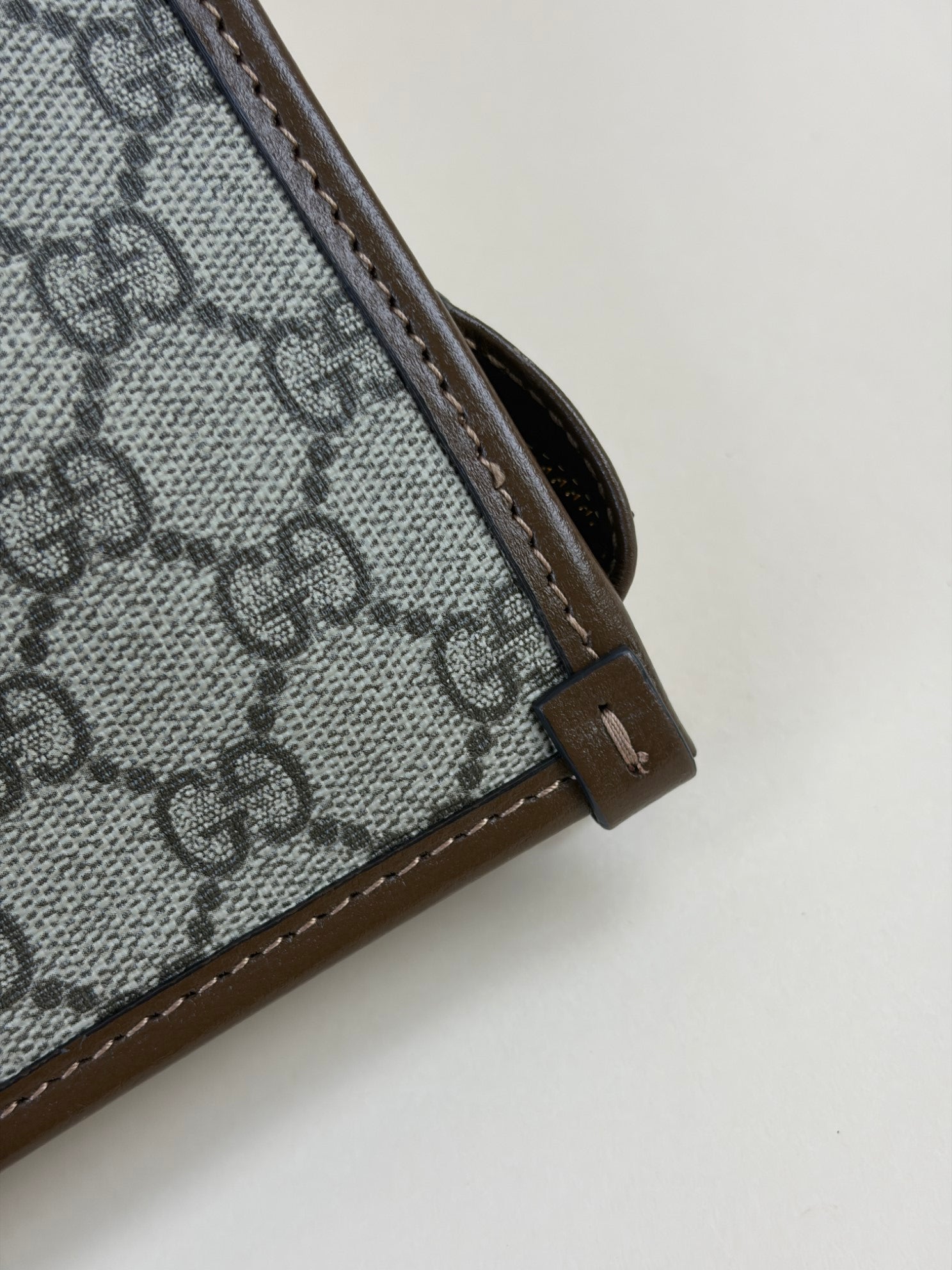 Gucci Brown GG Interlocking Pouch