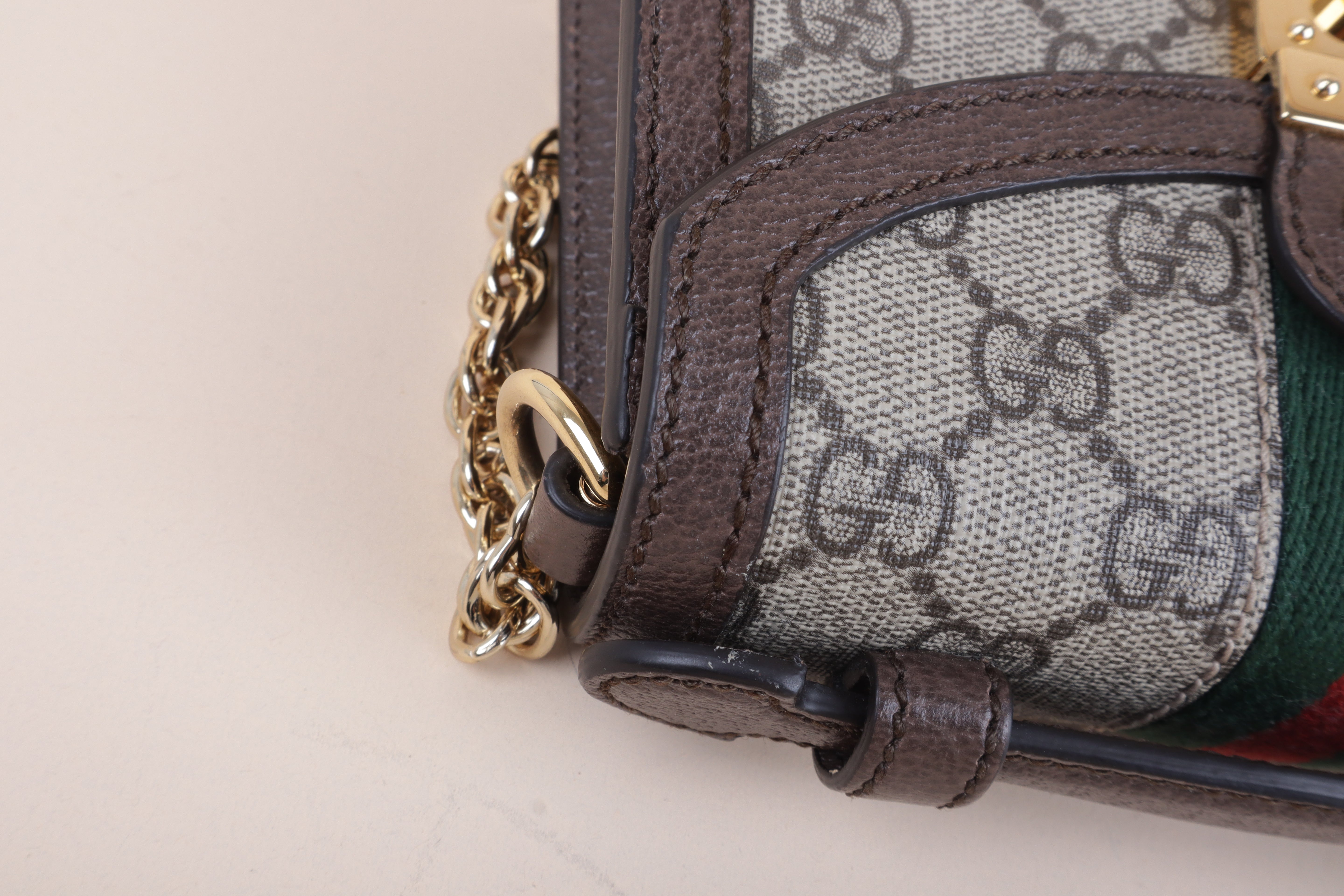 Gucci Ebony Mini Ophidia Crossbody Bag
