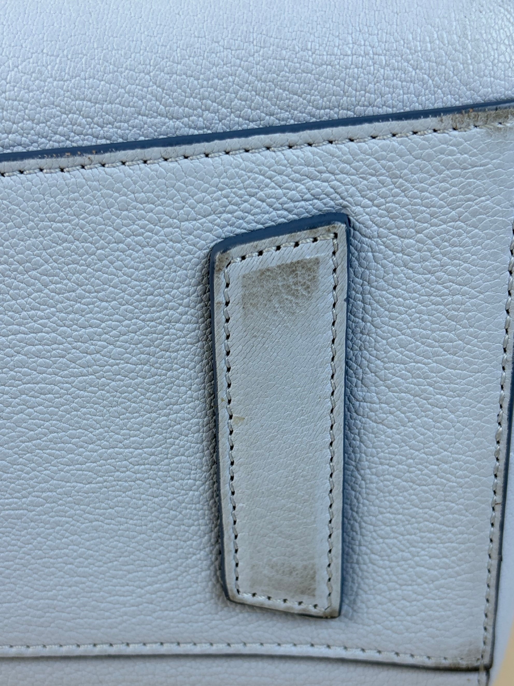 Givenchy grey small Antigone grained leather bag