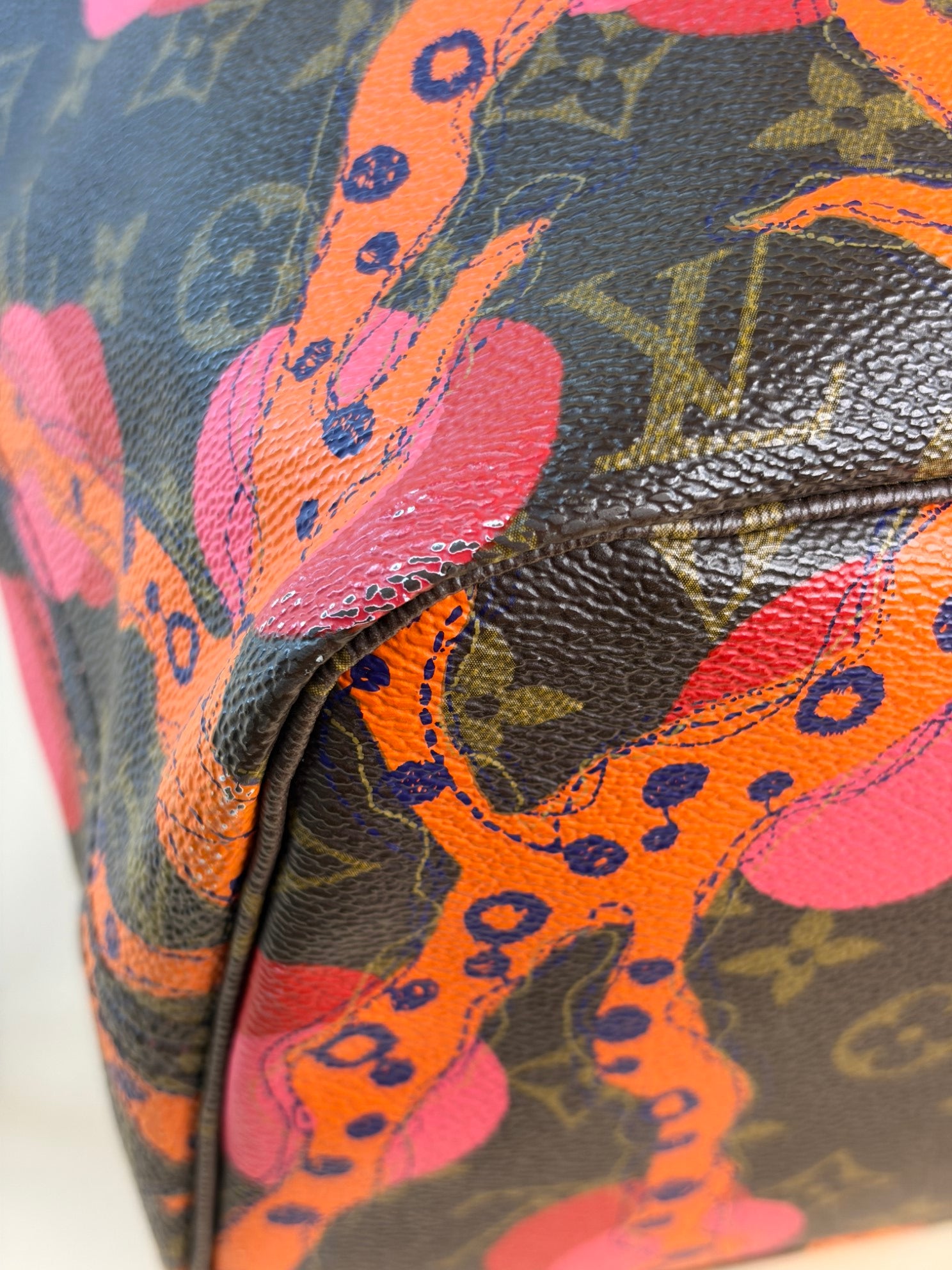 Louis Vuitton Monogram Ramages Neverfull MM Bag