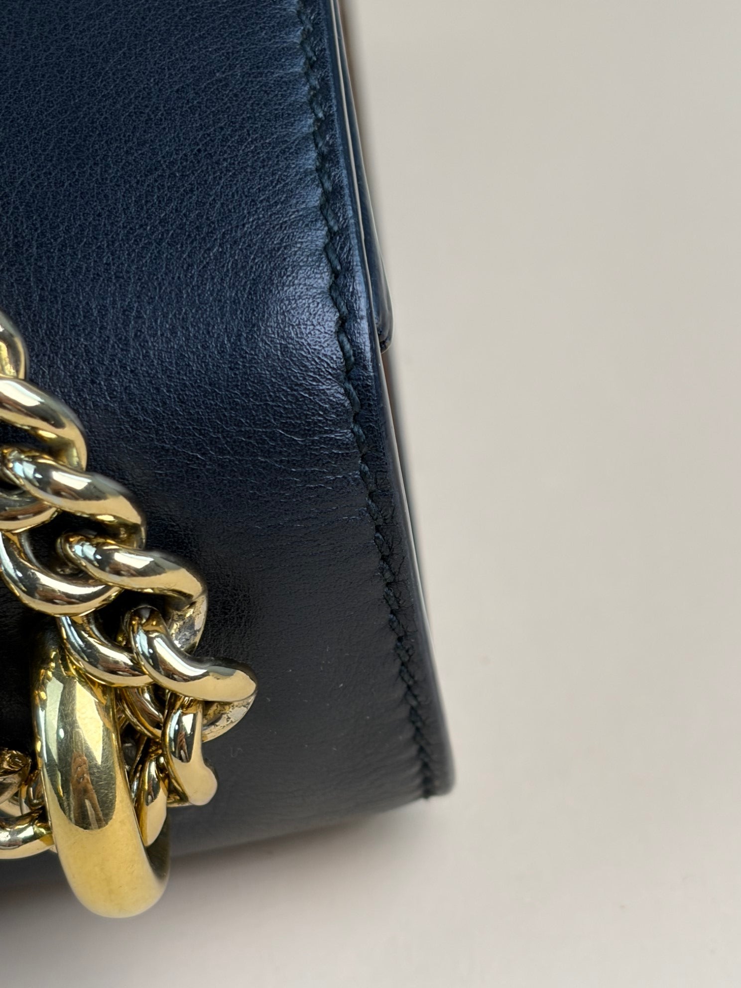 Gucci Tricolor GG Padlock Medium Shoulder Bag