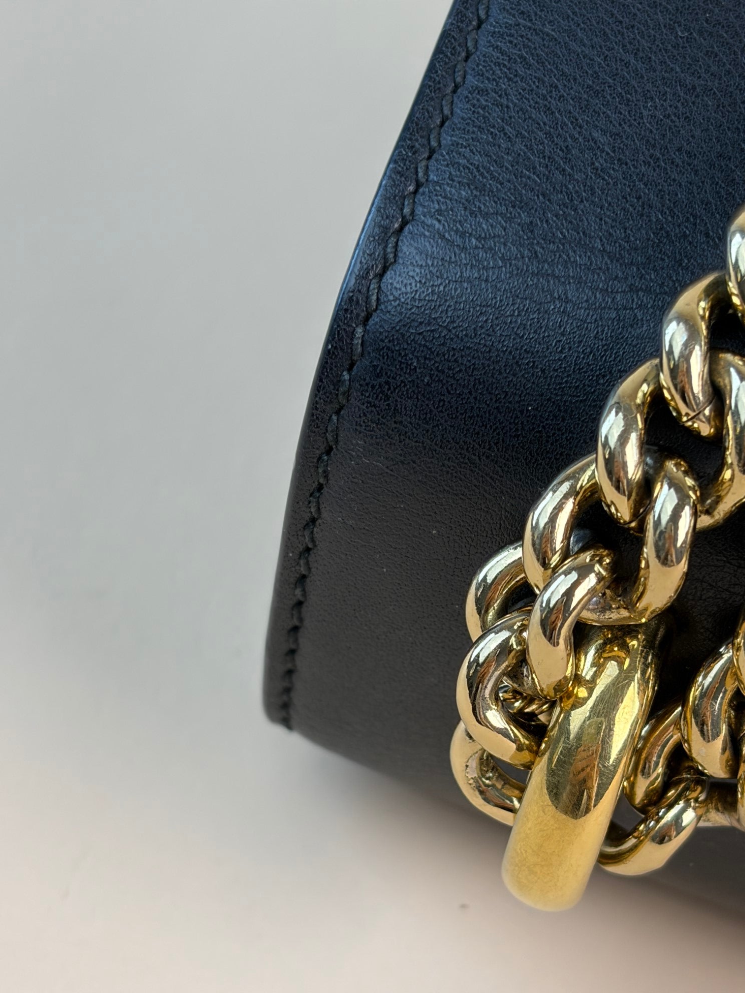 Gucci Tricolor GG Padlock Medium Shoulder Bag