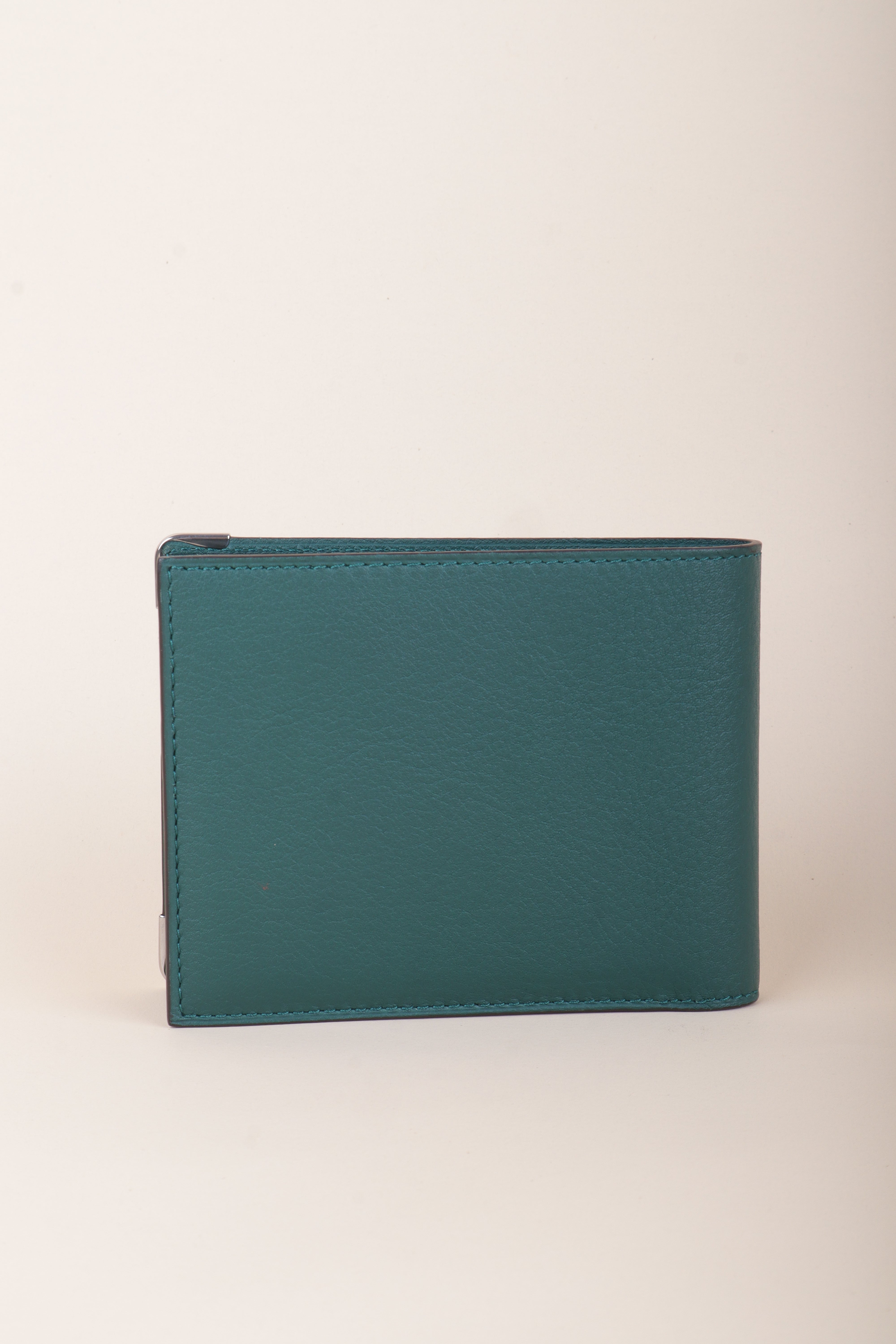 Cartier Green Must De Cartier 6 Credit Card Compact Wallet