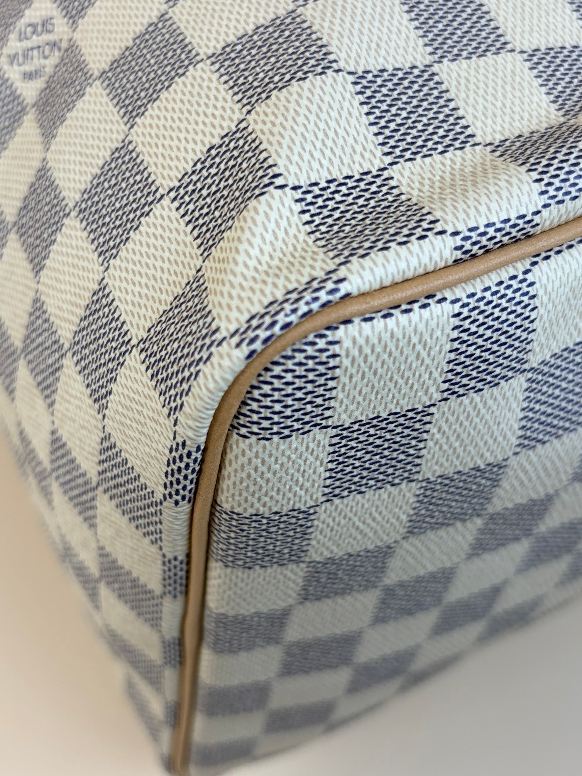 Louis Vuitton Damier Azur Speedy 35 Bag