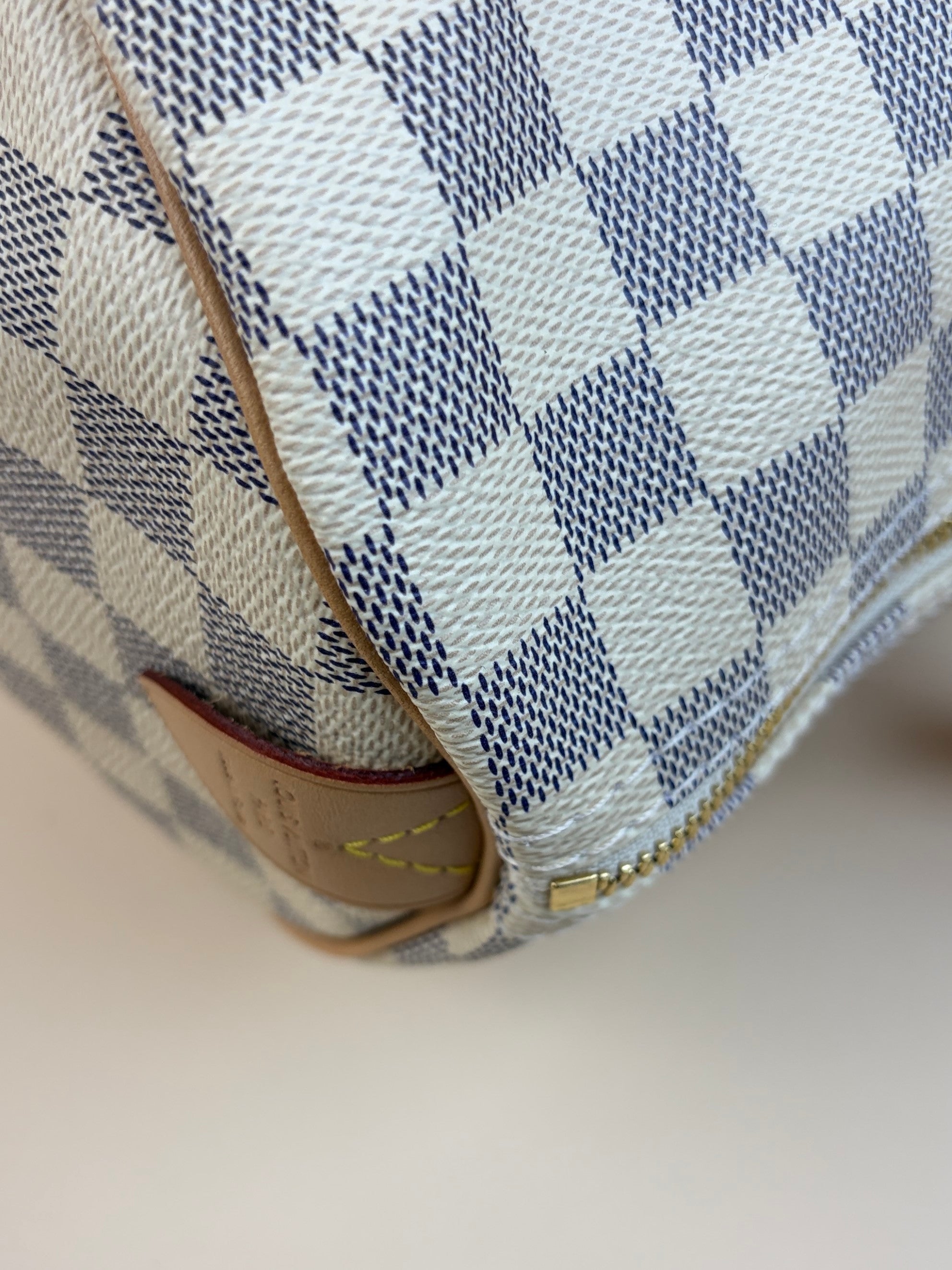 Louis Vuitton Damier Azur Speedy 35 Bag