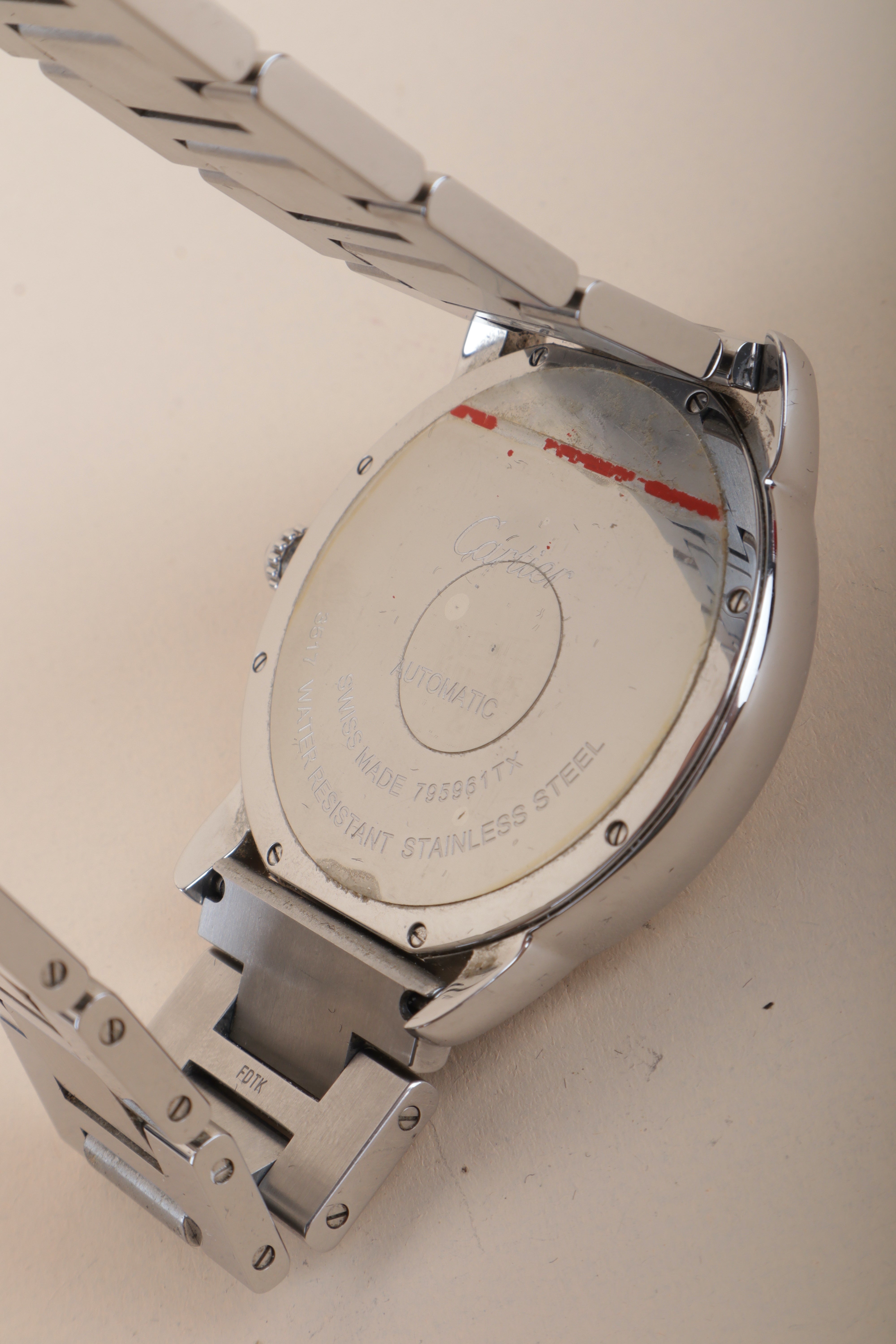 Cartier Stainless Steel Ronde Solo Automatic Watch