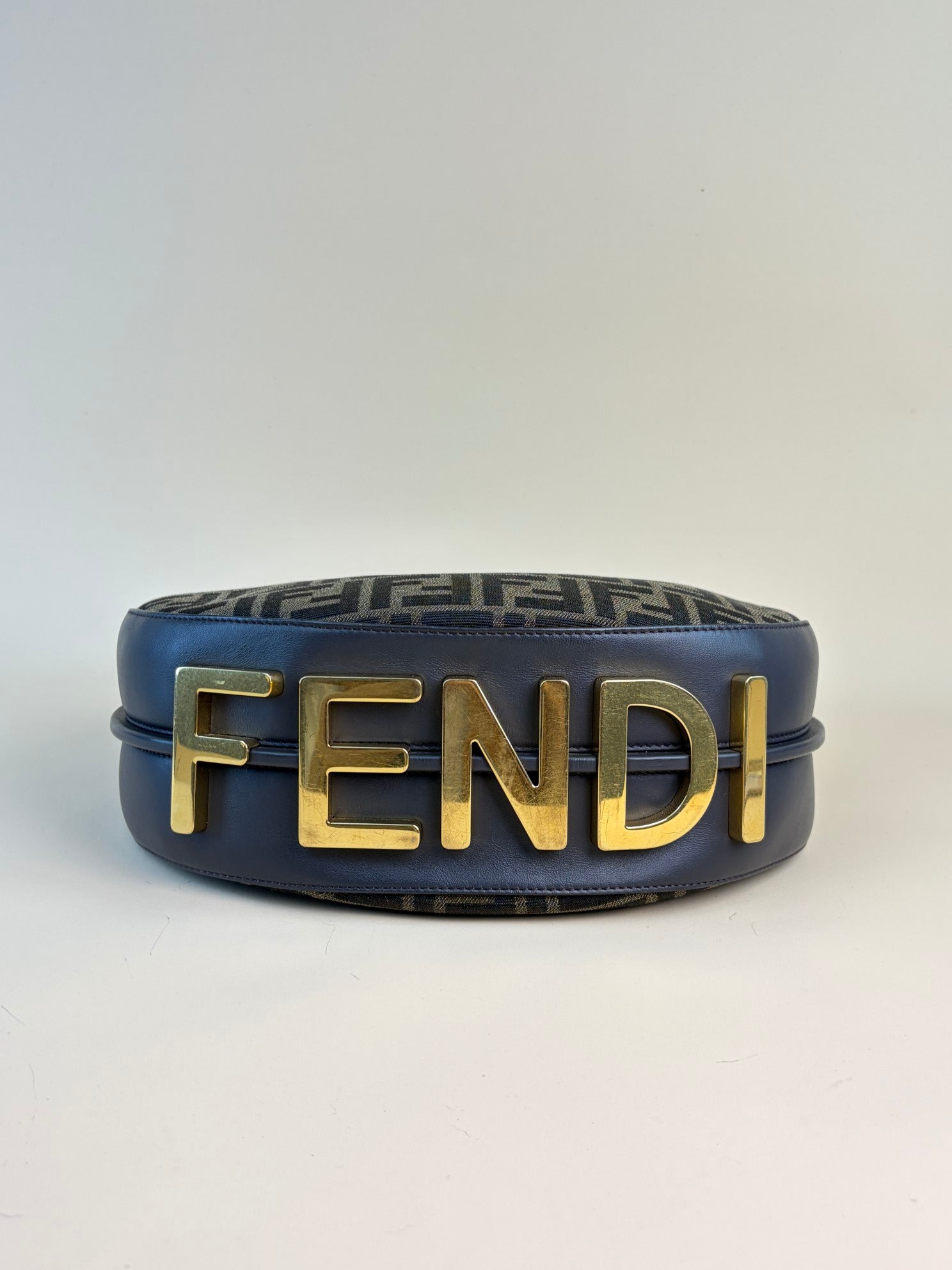 Fendi Brown FF Fendigraphy Small Bag