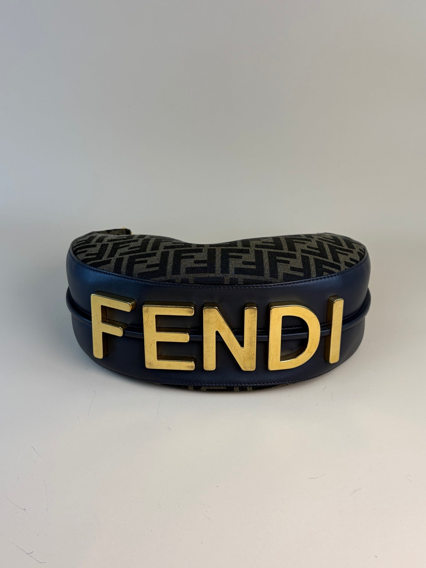 Fendi Brown FF Fendigraphy Small Bag