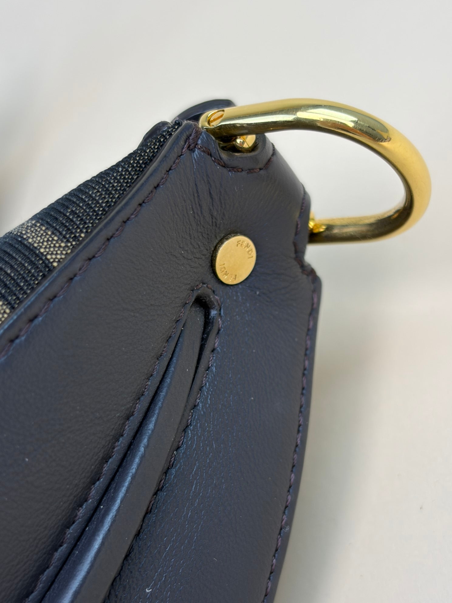 Fendi Brown FF Fendigraphy Small Bag