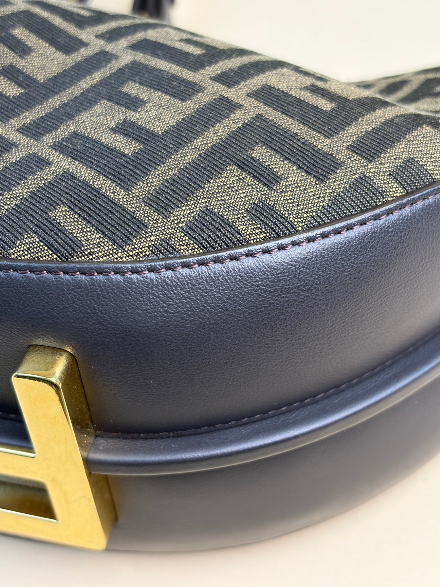 Fendi Brown FF Fendigraphy Small Bag