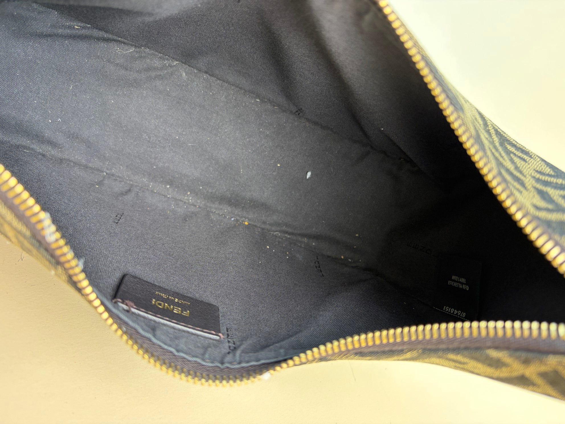 Fendi Brown FF Fendigraphy Small Bag