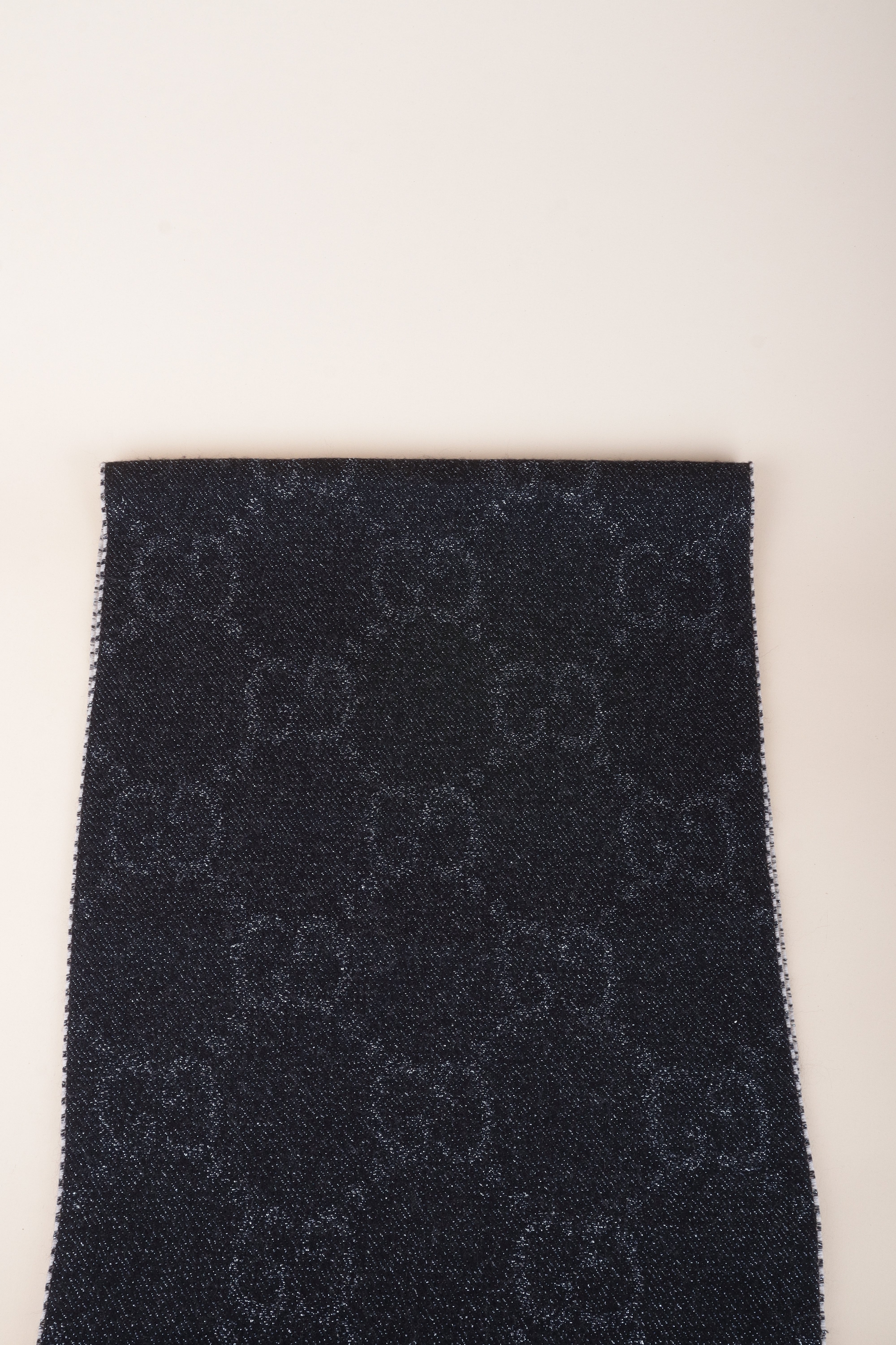 Gucci Bicolor Sparkle GG Wool Scarf