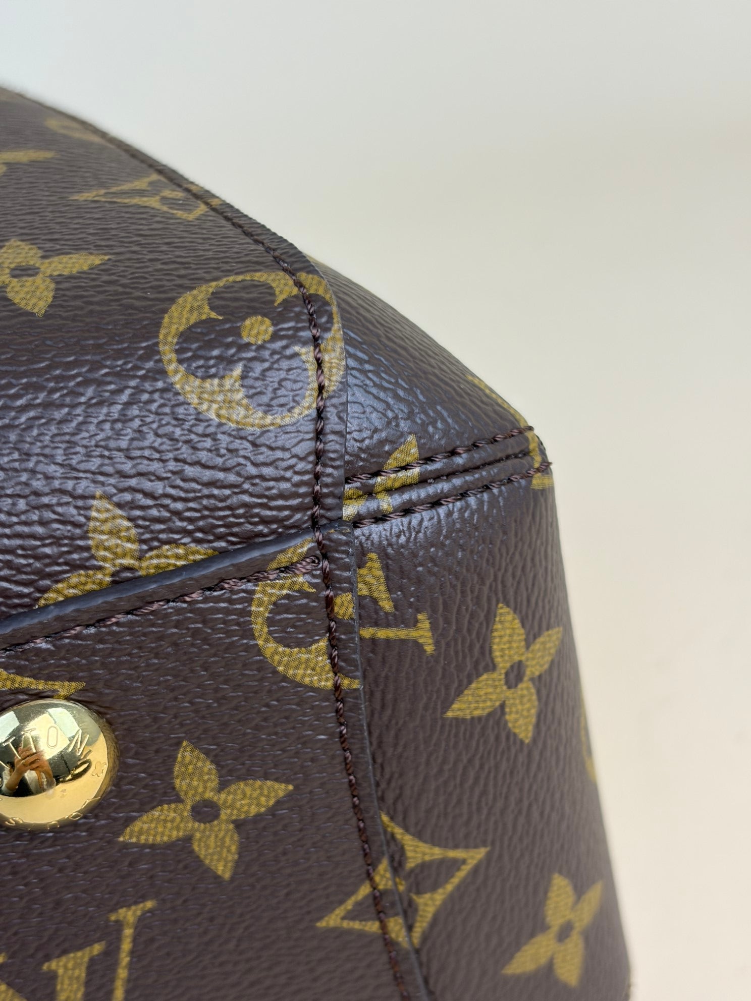 Louis Vuitton Monogram Montaigne BB Tote Bag with Strap