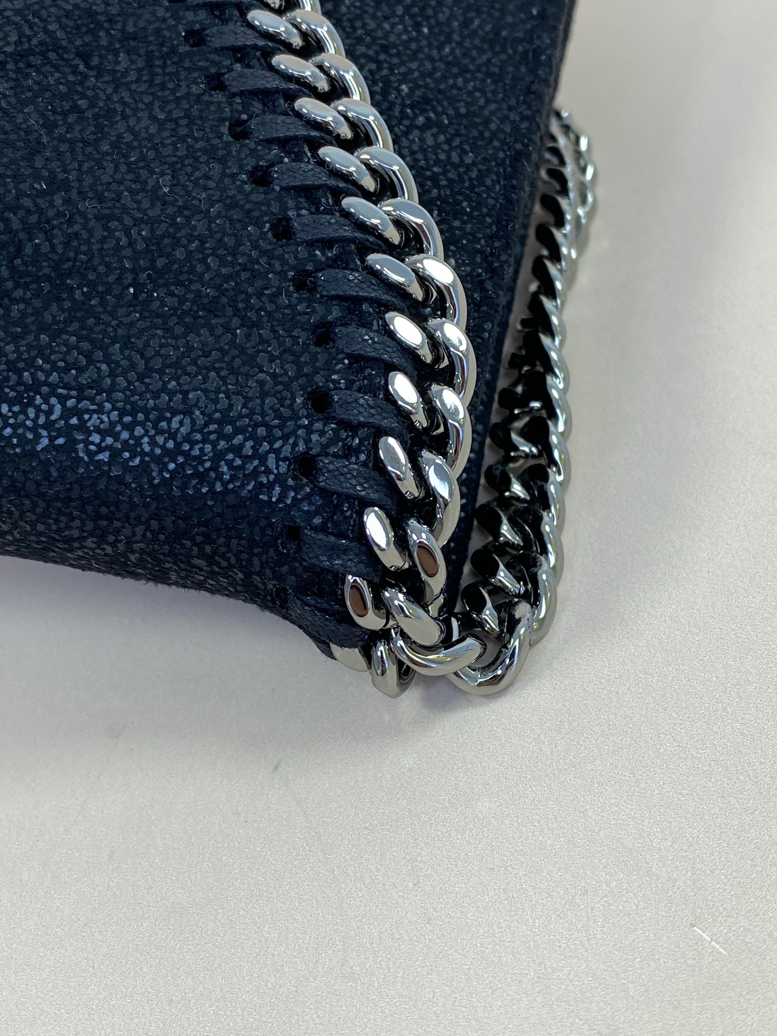 Stella Mccartney Black Falabella Mini Crossbody Bag
