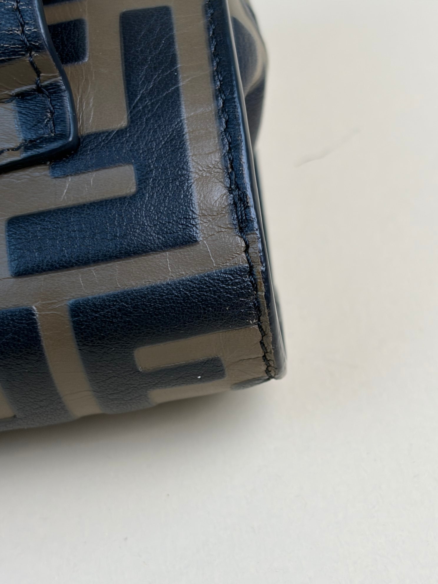 Fendi Bicolor FF 1974 Zucca Belt Bag