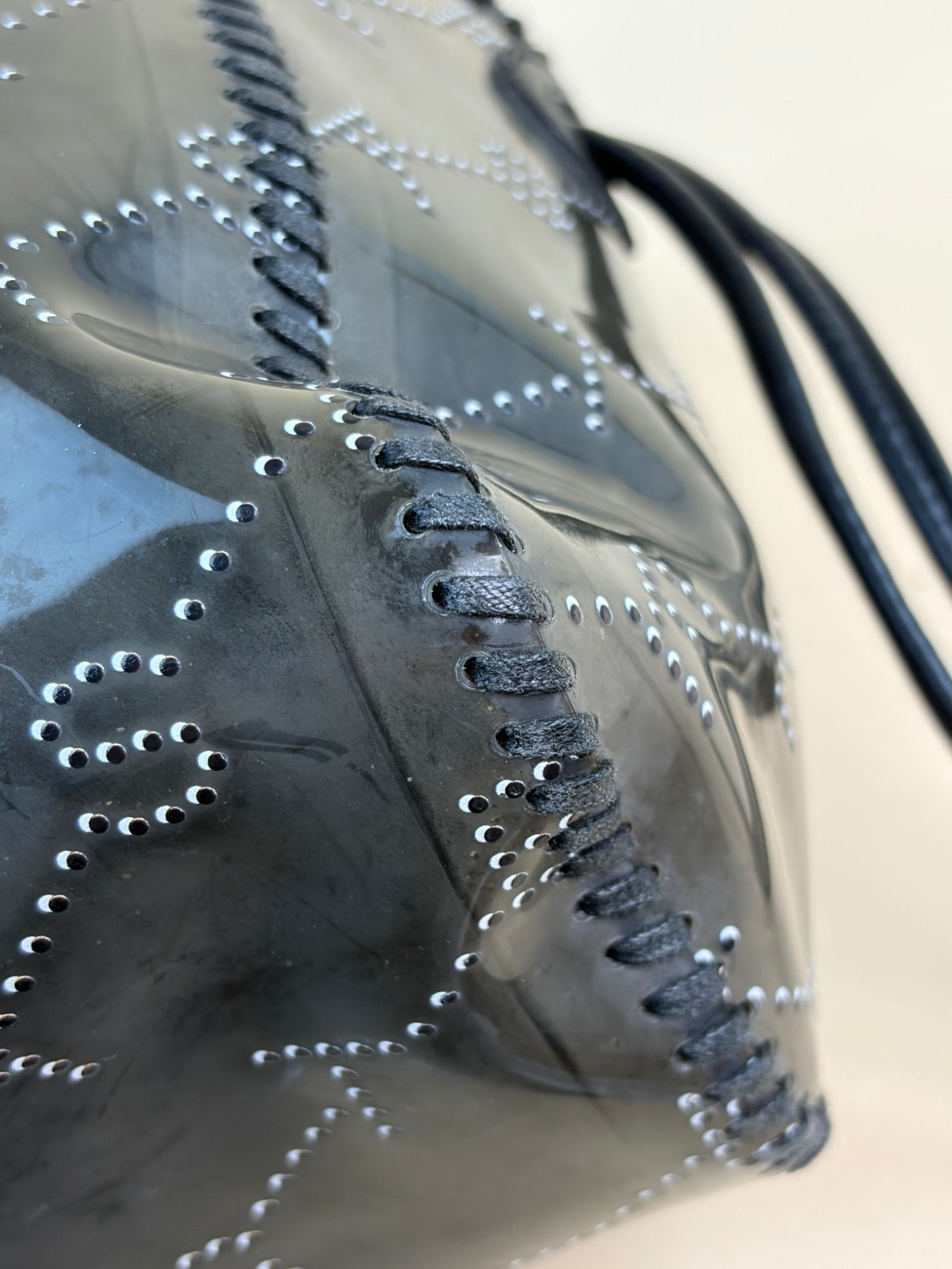 Stella Mccartney Black PVC Falabella Tote Bag