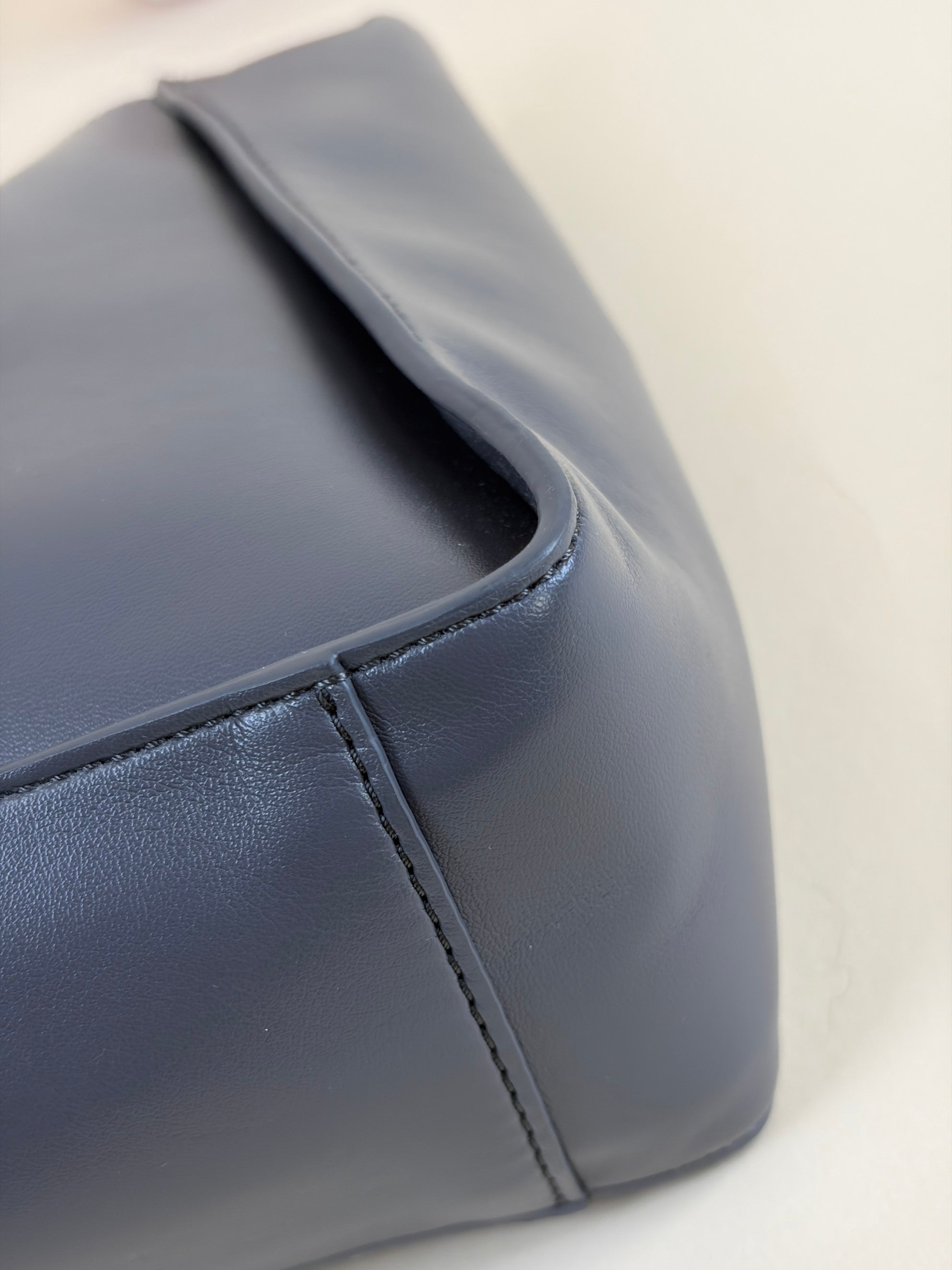 Stella Mccartney Grey Logo Square Crossbody Bag