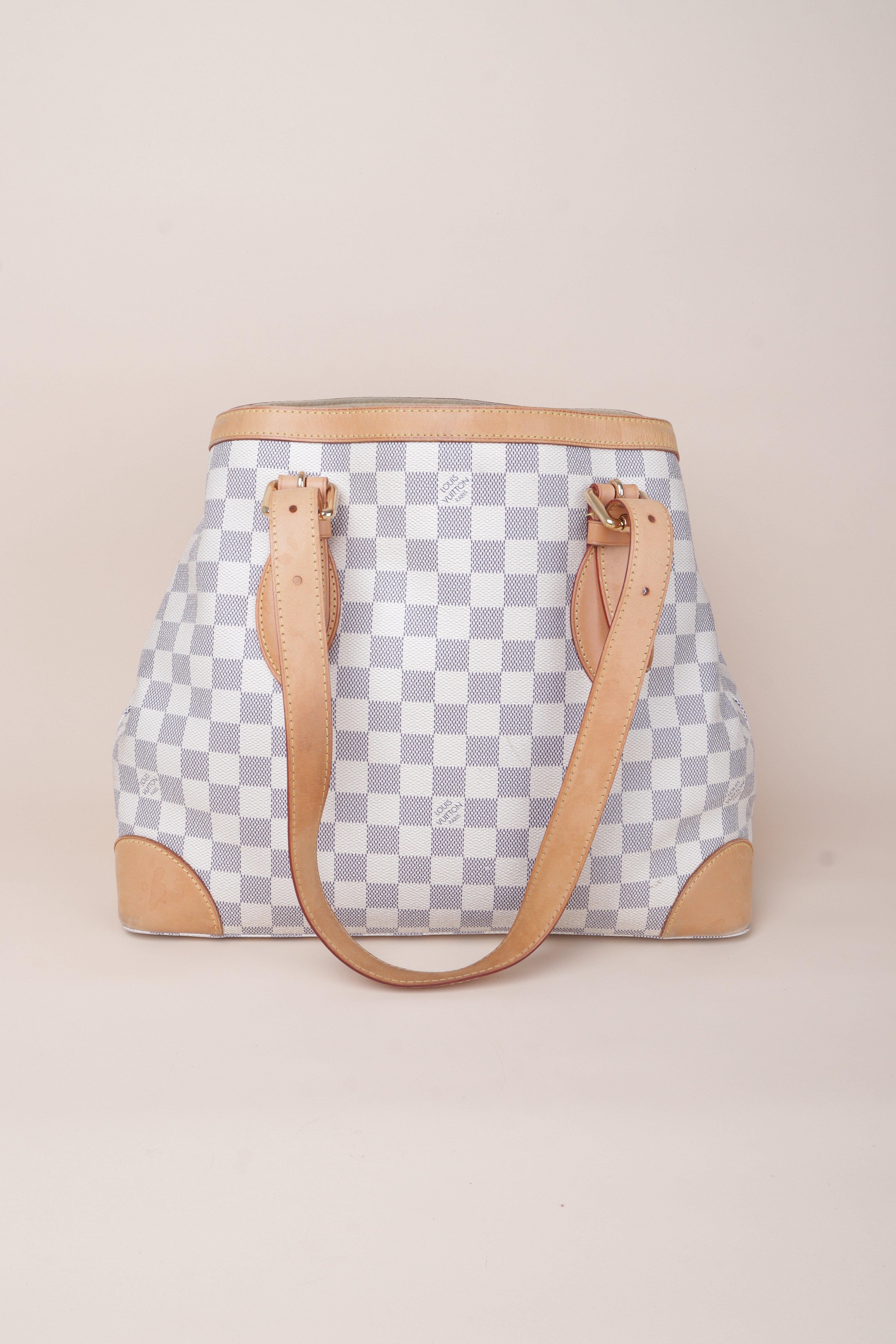 LOUIS VUITTON Damier Azur Hampstead shoulder bag