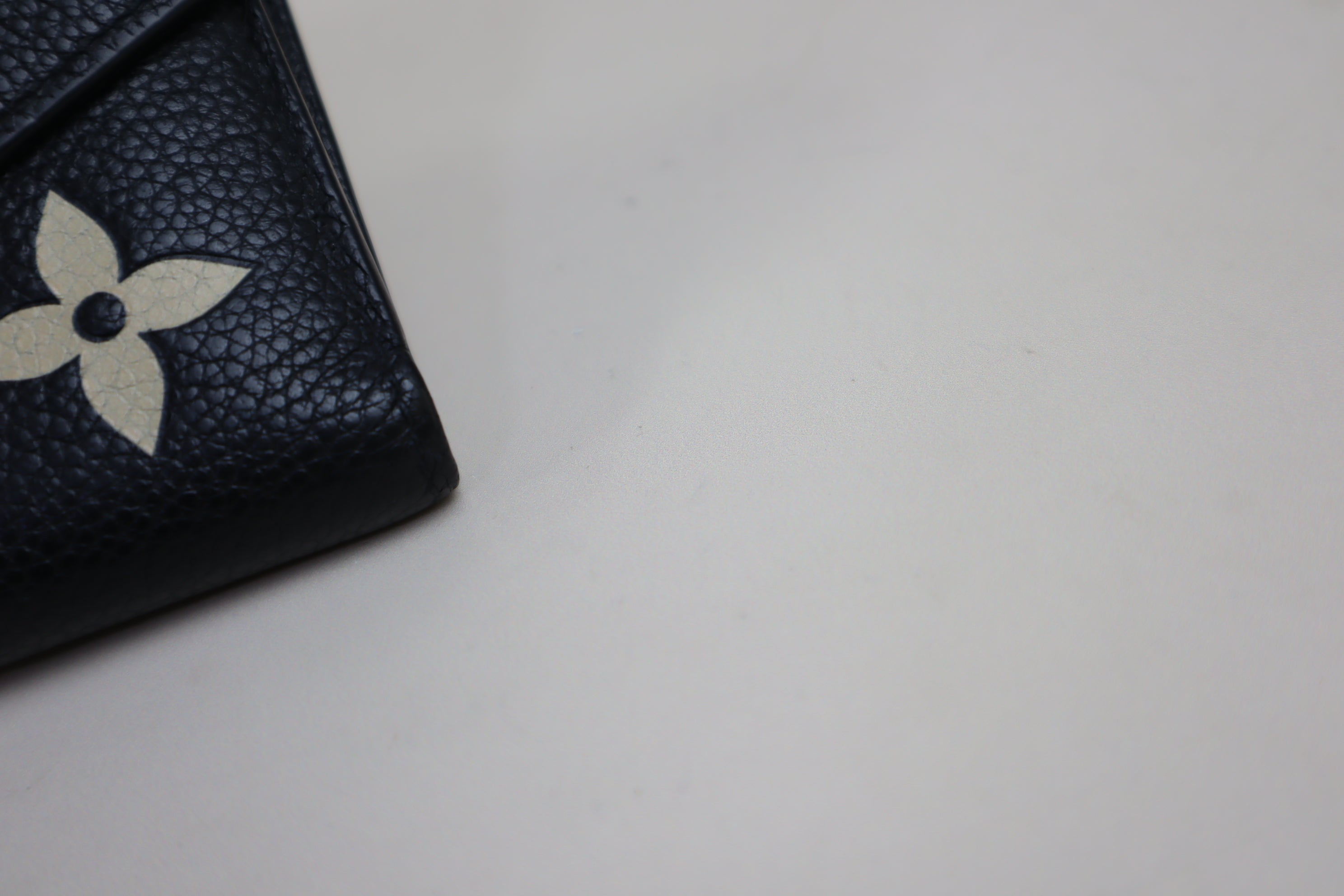 Louis Vuitton Black Monogram Victorine Small Wallet