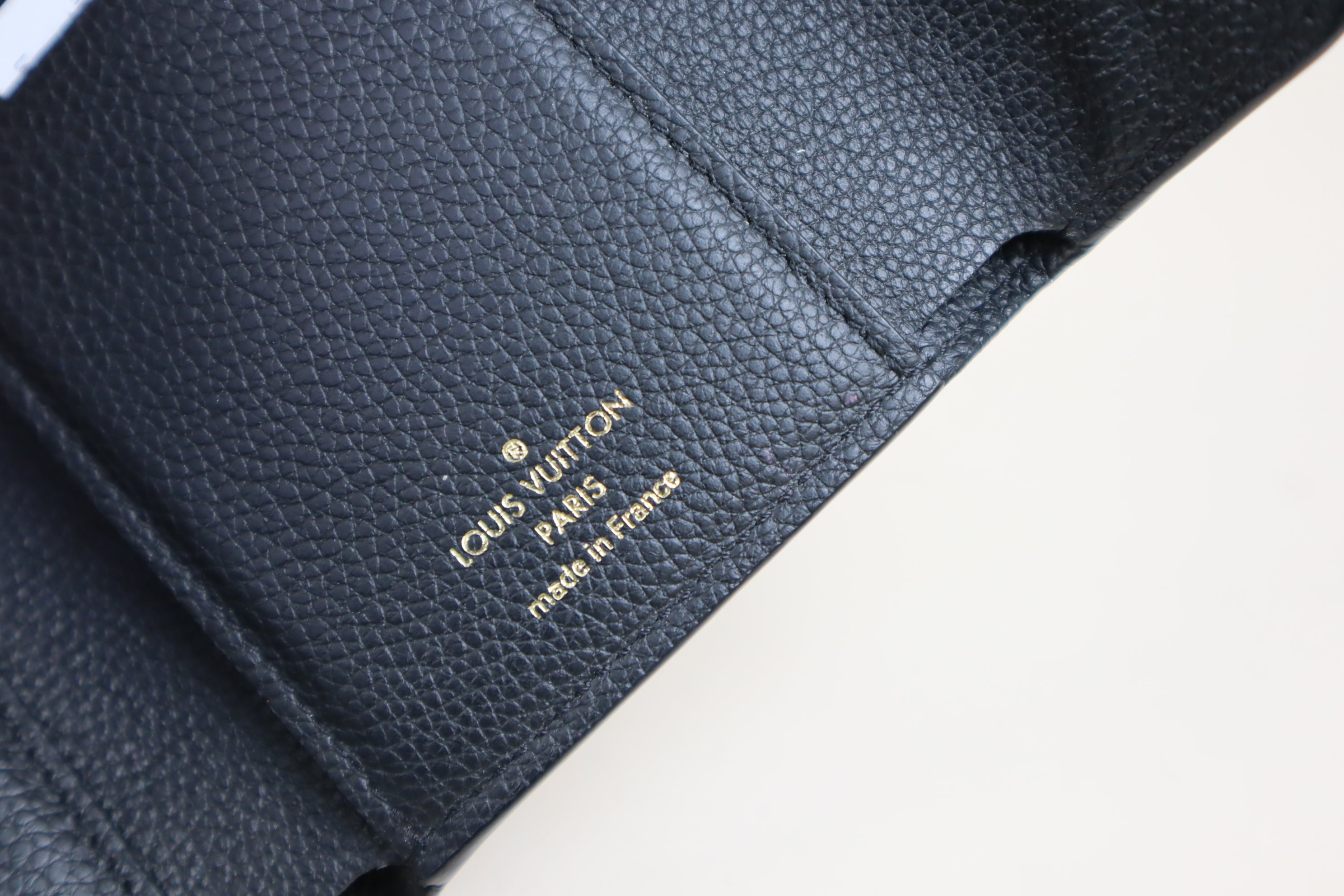 Louis Vuitton Black Monogram Victorine Small Wallet