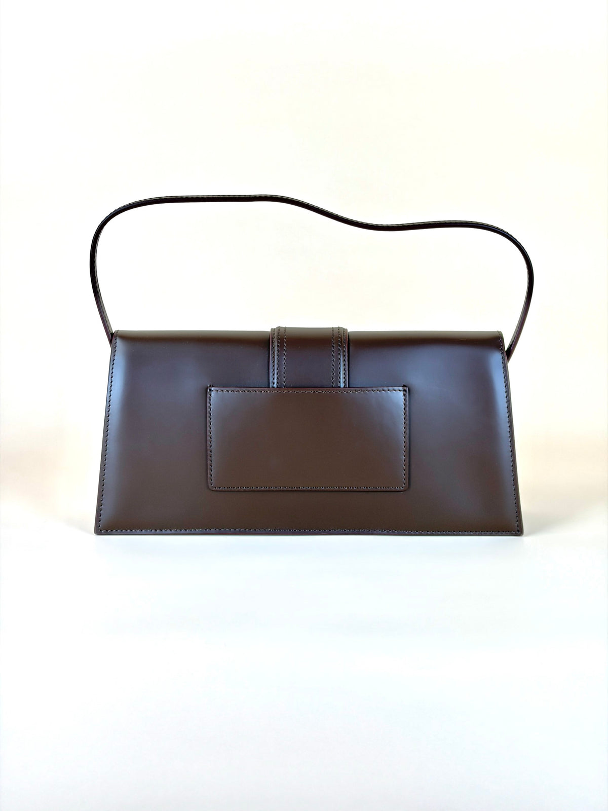 JACQUEMUS the long bambino brown bag