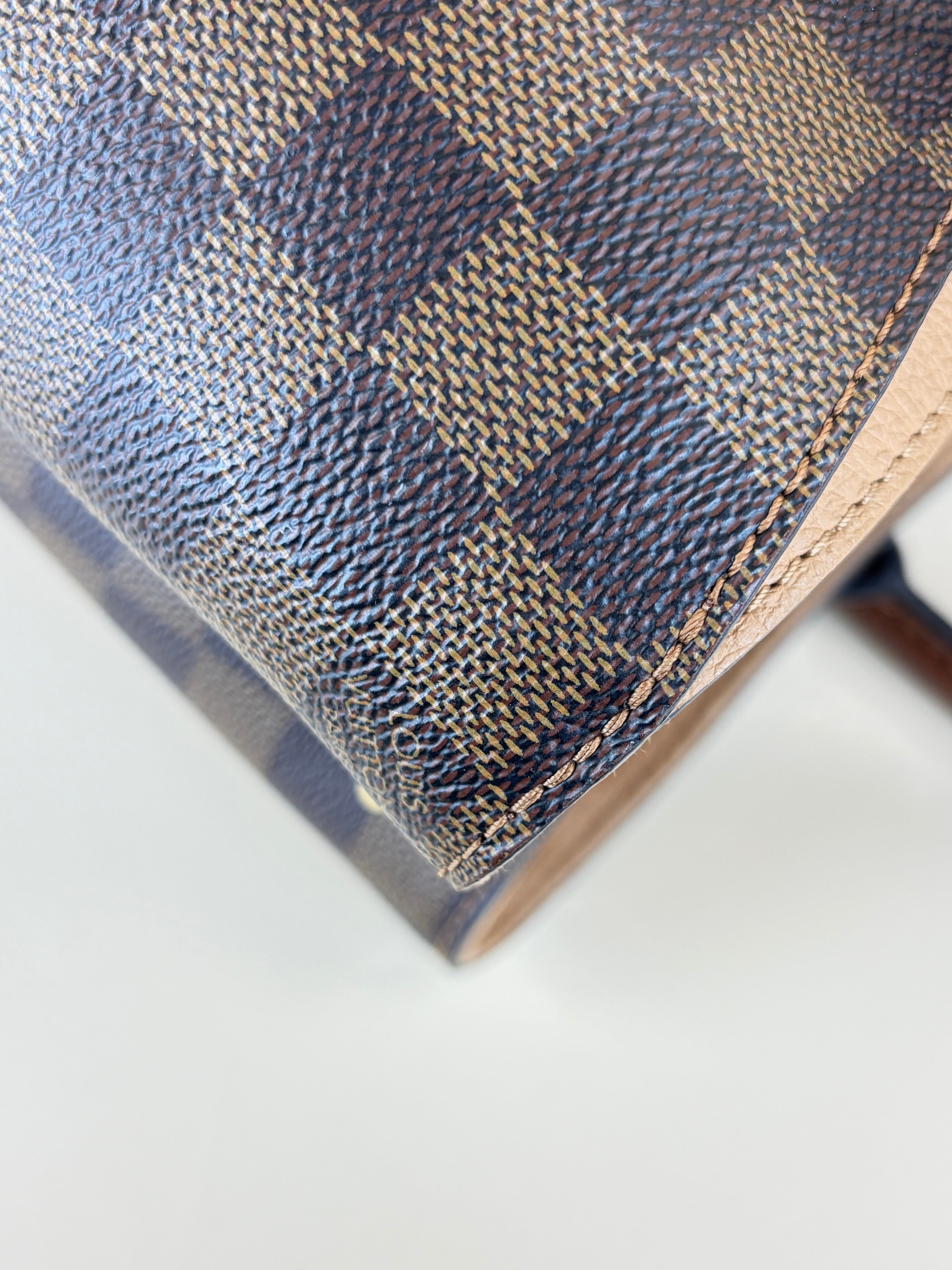 Louis Vuitton Damier Ebene Brown LV Riverside Tote Bag