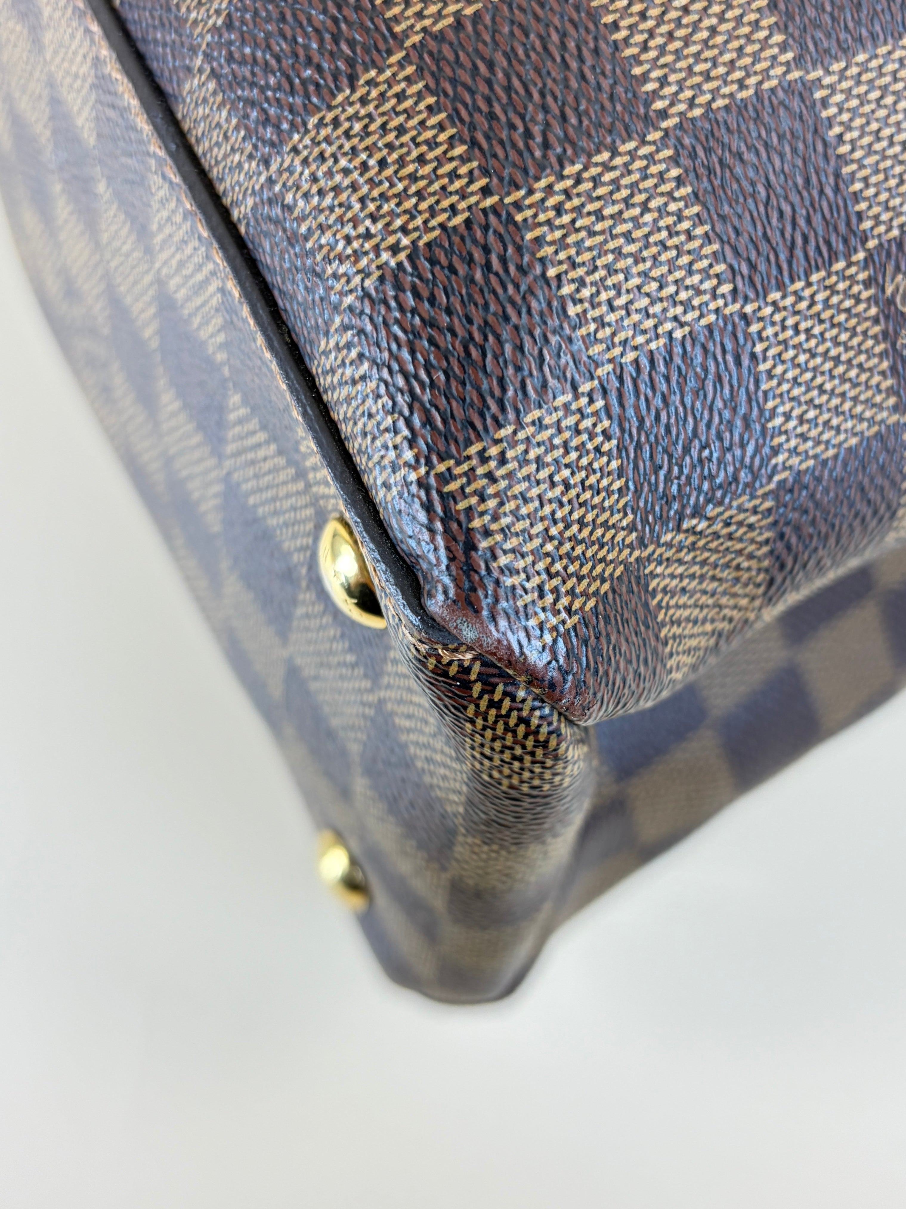 Louis Vuitton Damier Ebene Brown LV Riverside Tote Bag