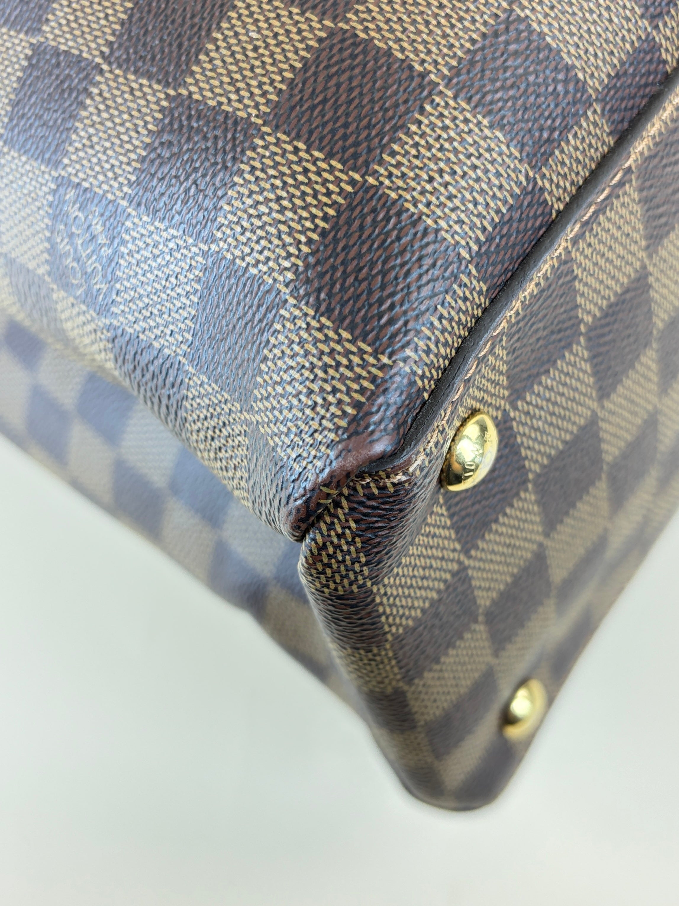 Louis Vuitton Damier Ebene Brown LV Riverside Tote Bag