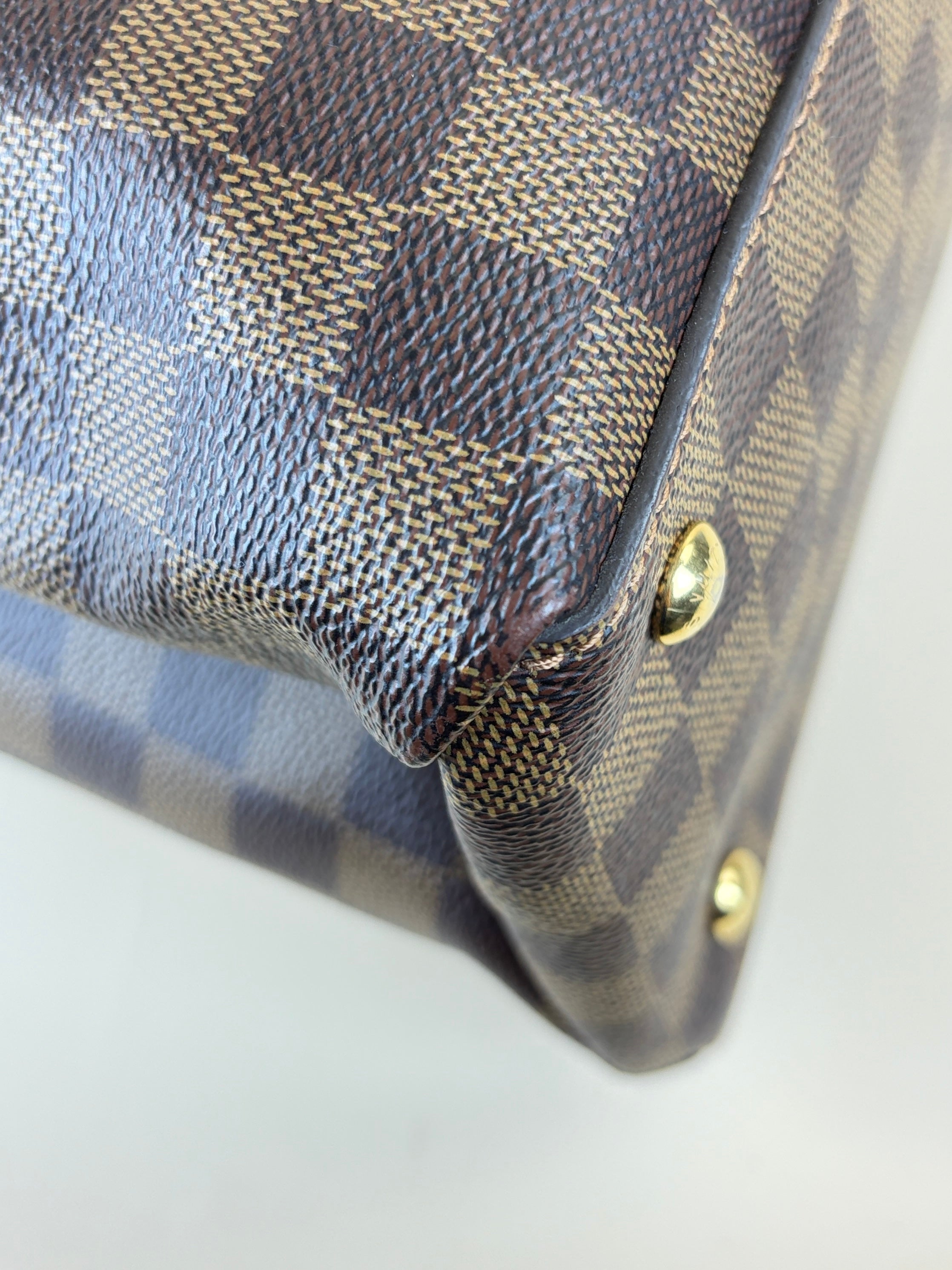 Louis Vuitton Damier Ebene Brown LV Riverside Tote Bag