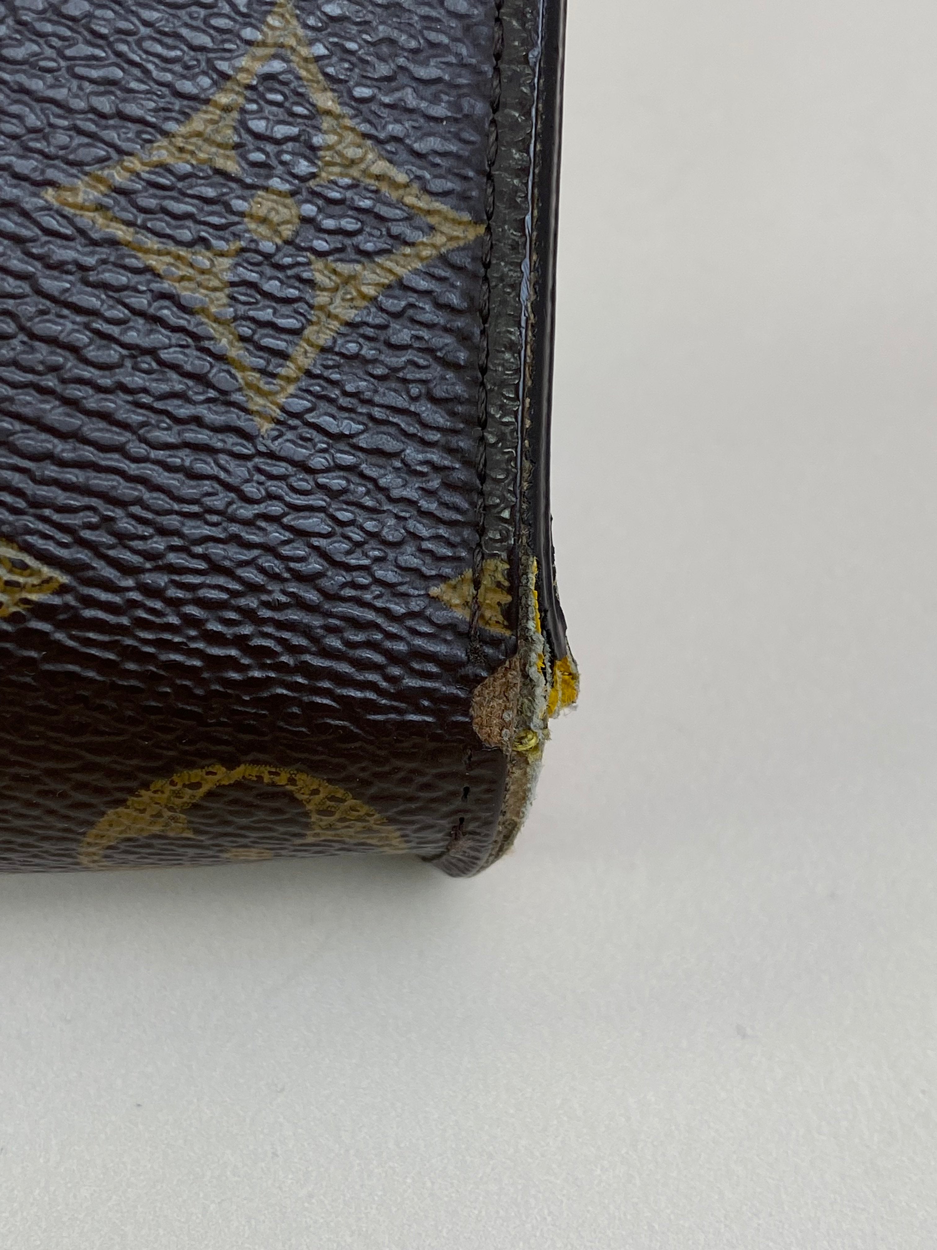 Louis Vuitton Brown Monogram Emilie Flap Wallet