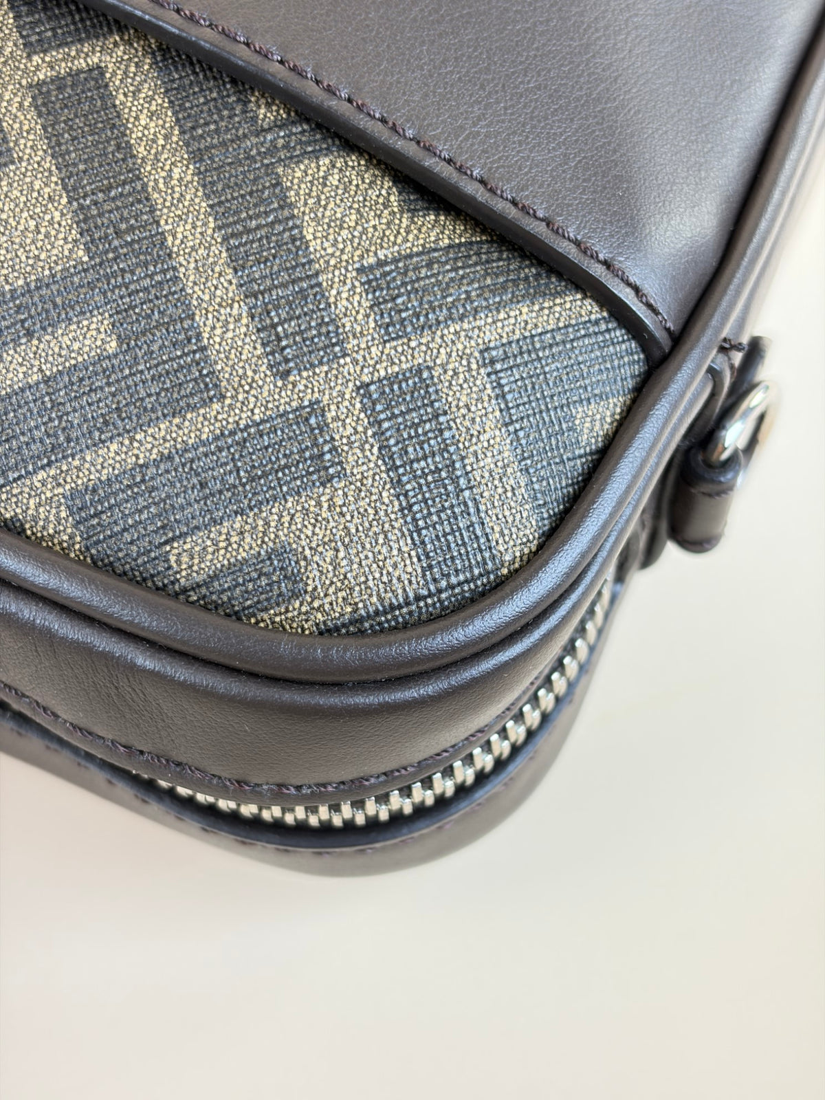 Fendi camera case medium ff yellow Fendi logo bumbag
