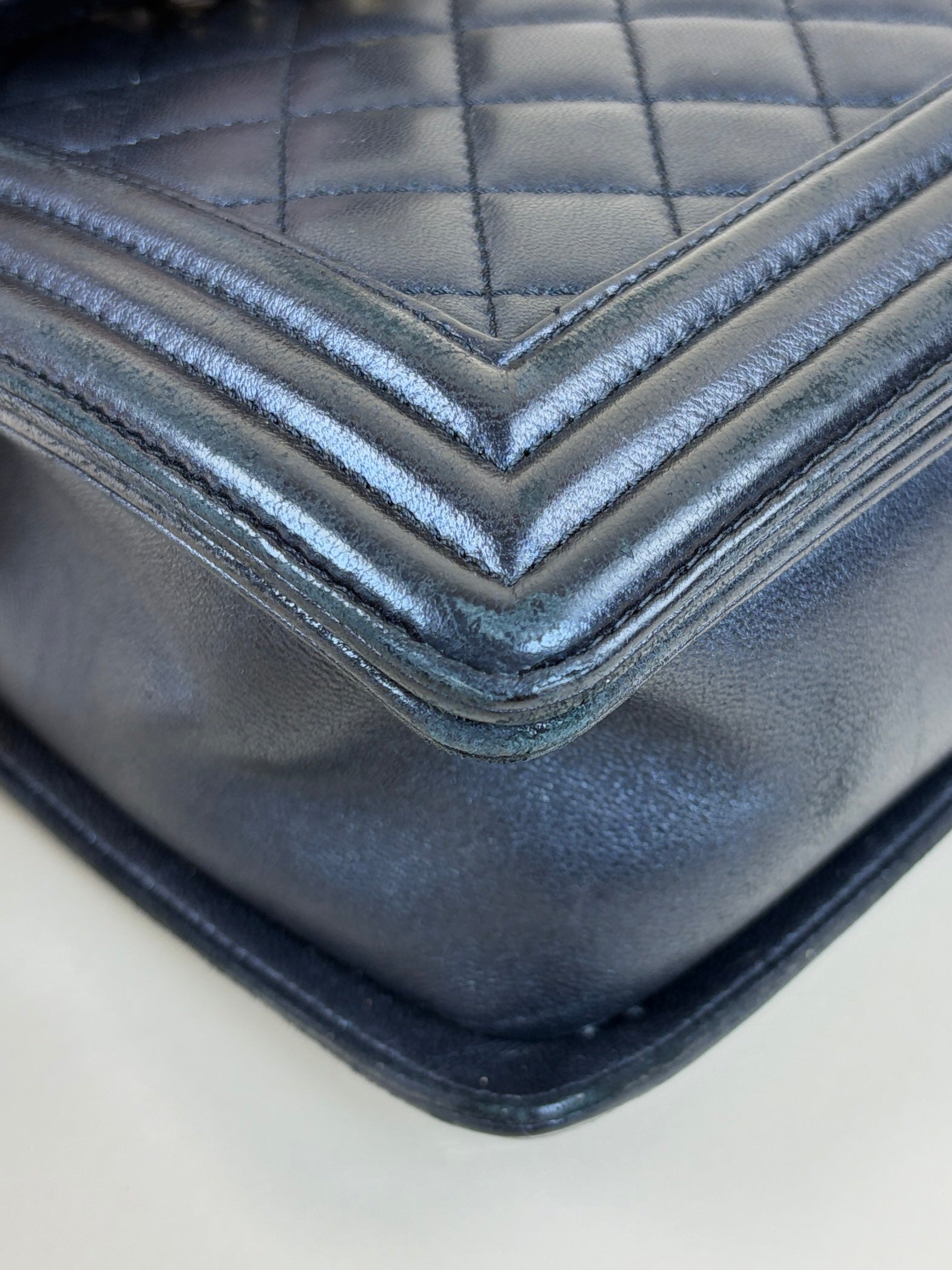 Chanel Black Classic Quilted New Medium Boy Flap Bag