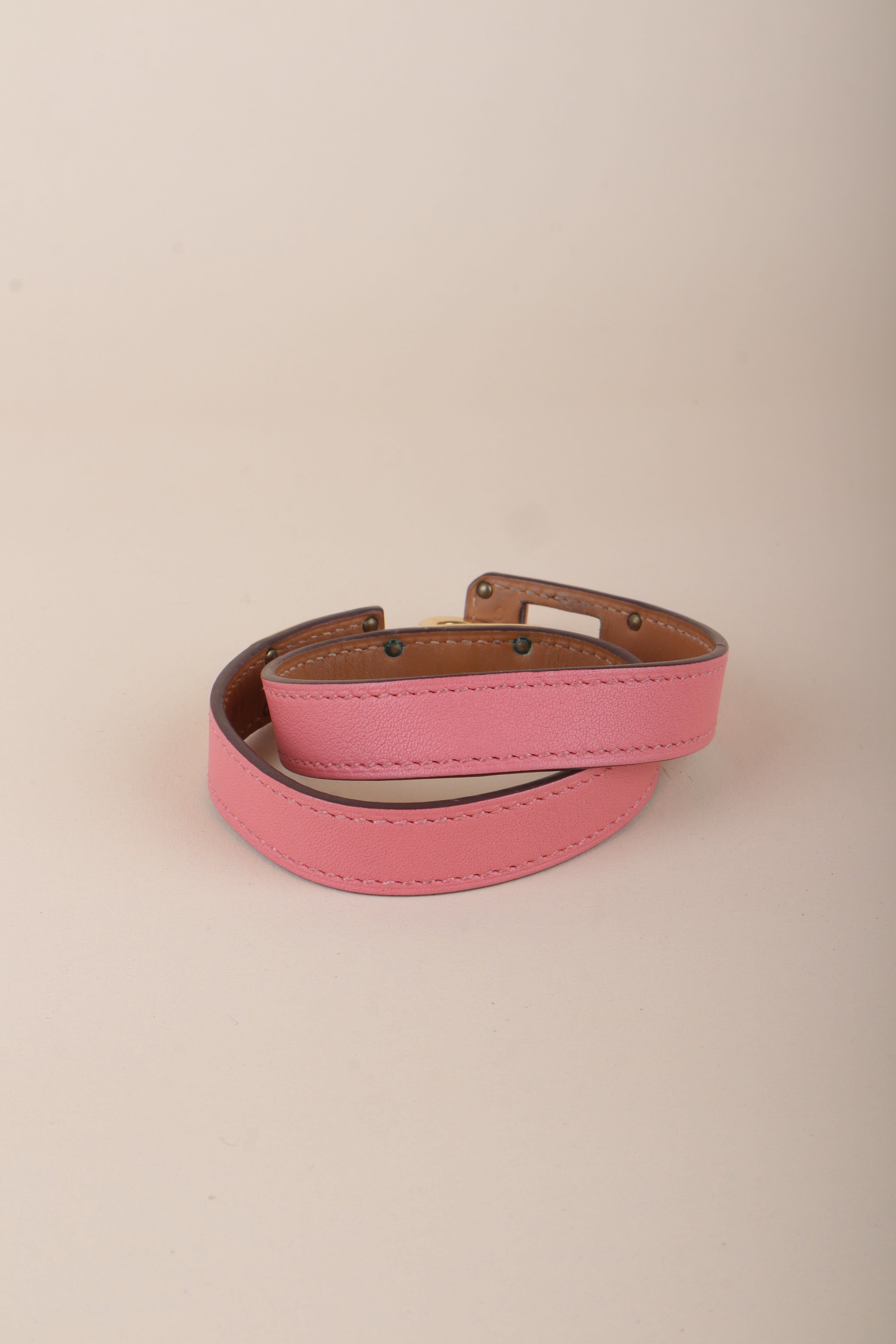 Hermes Kelly double tour hot rose