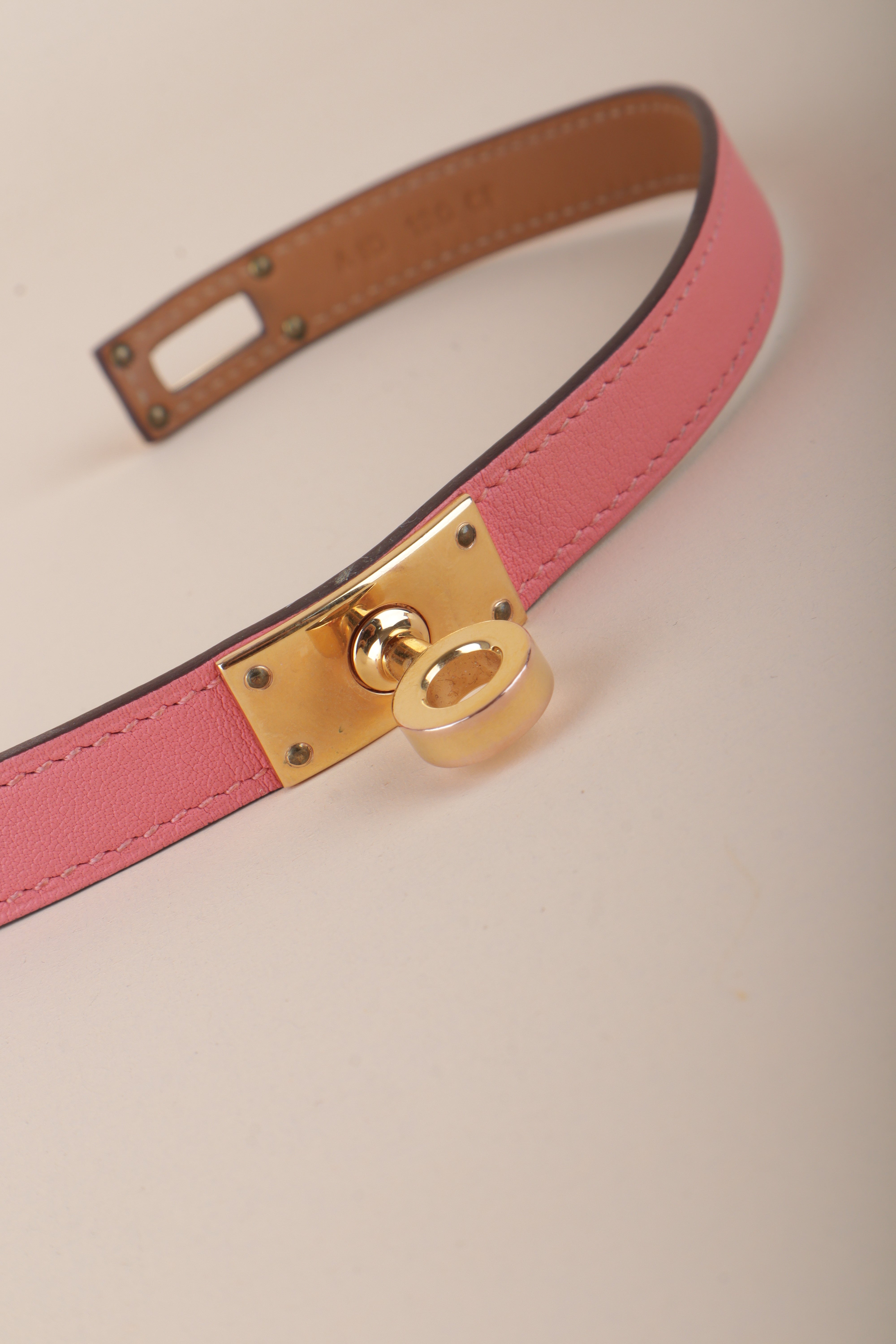 Hermes Kelly double tour hot rose