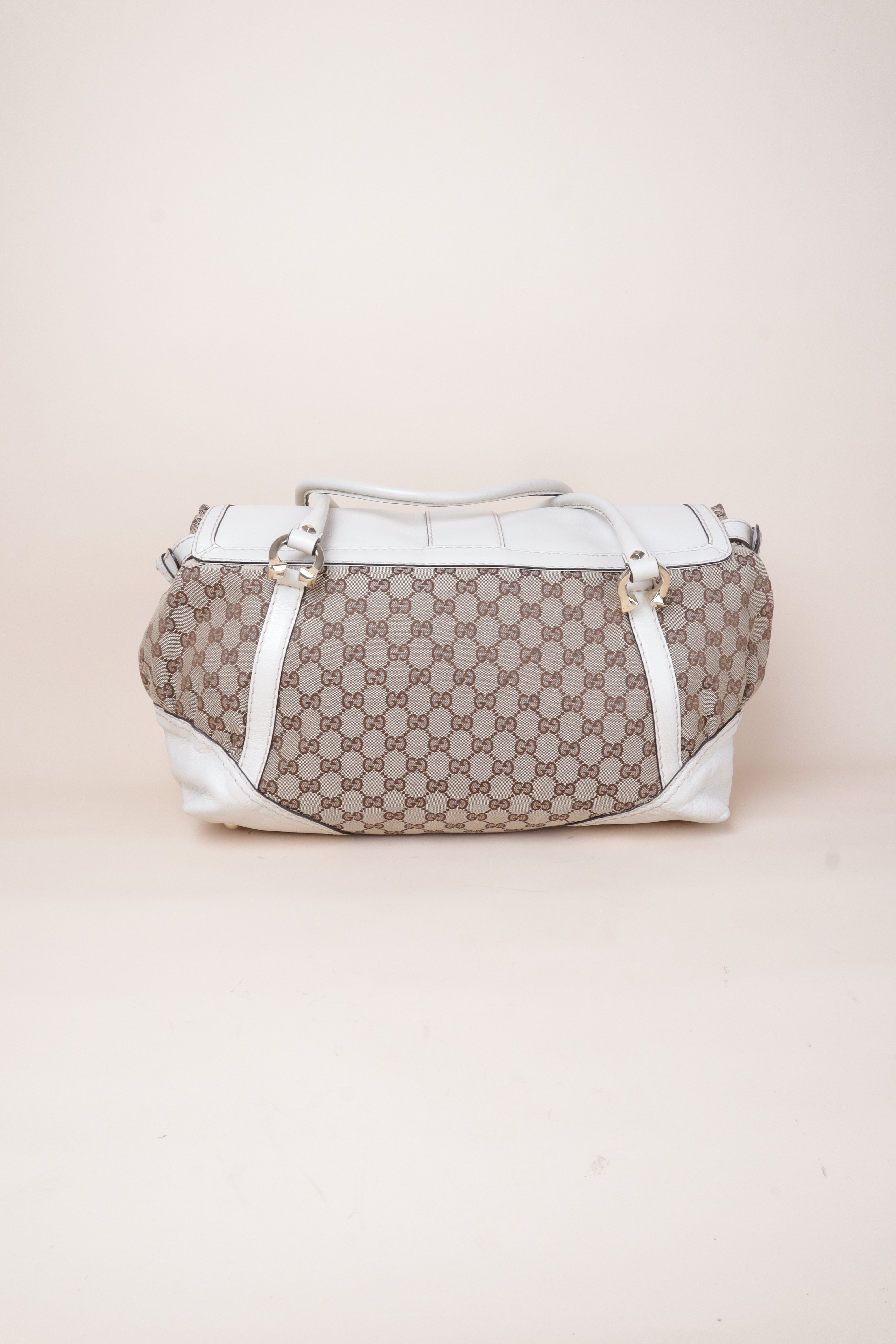 gucci beige& off white GG CANVAS Shoulder bag