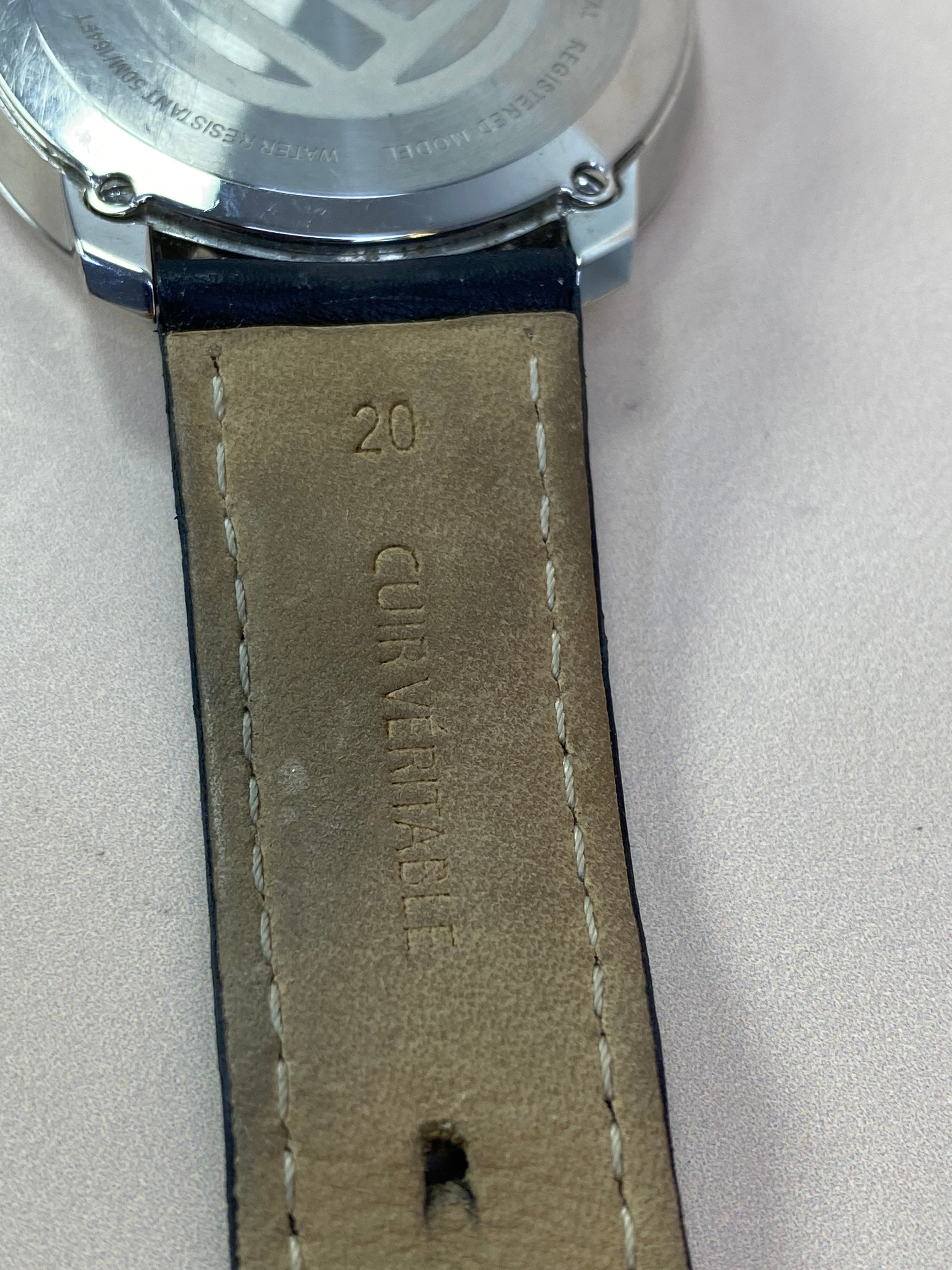 Fendi Black Runaway 40mm Watch