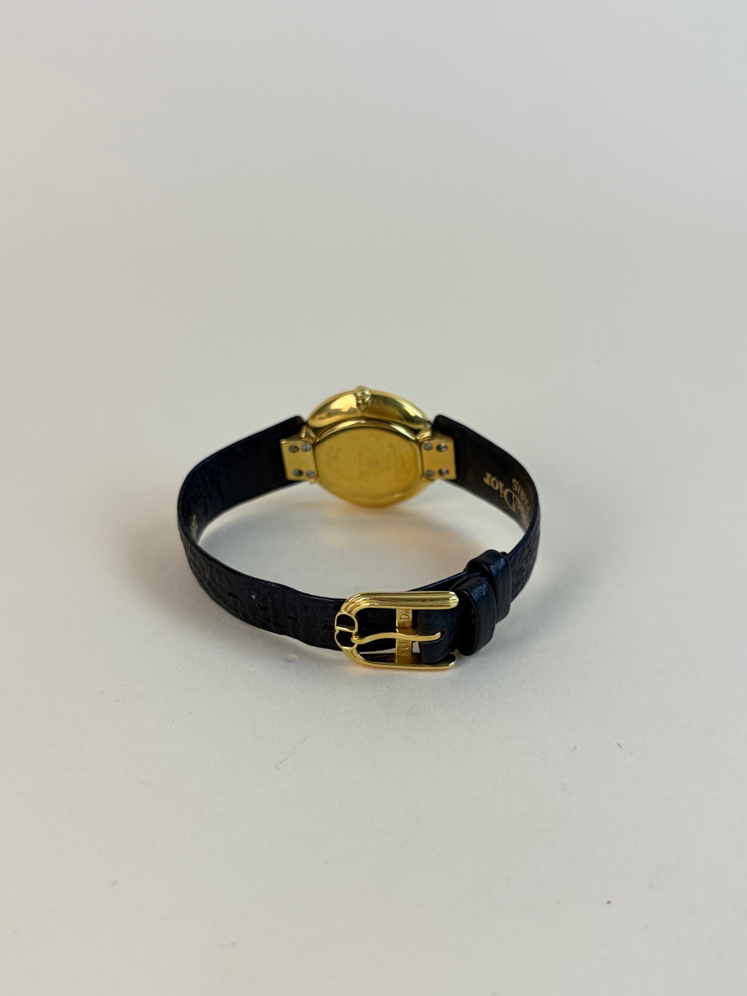 Christian Dior Black Moon leather band Watch