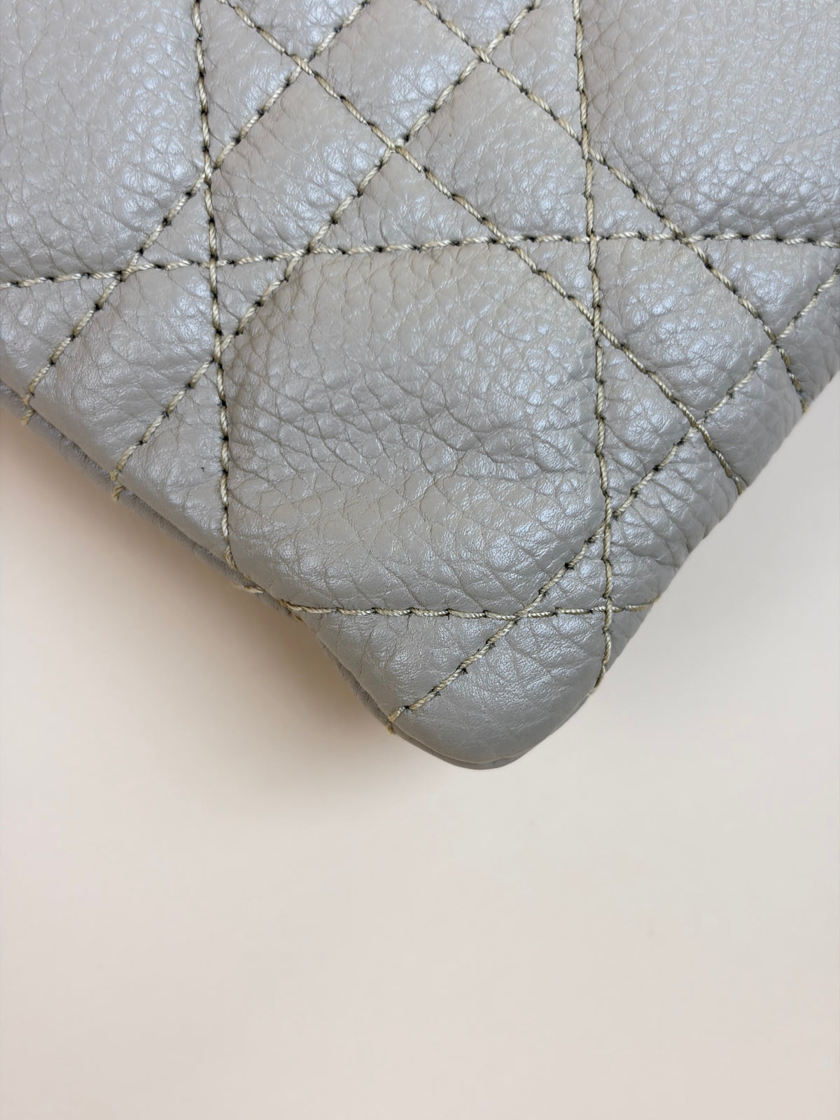 Dior caro daily large pouch Pouder beige