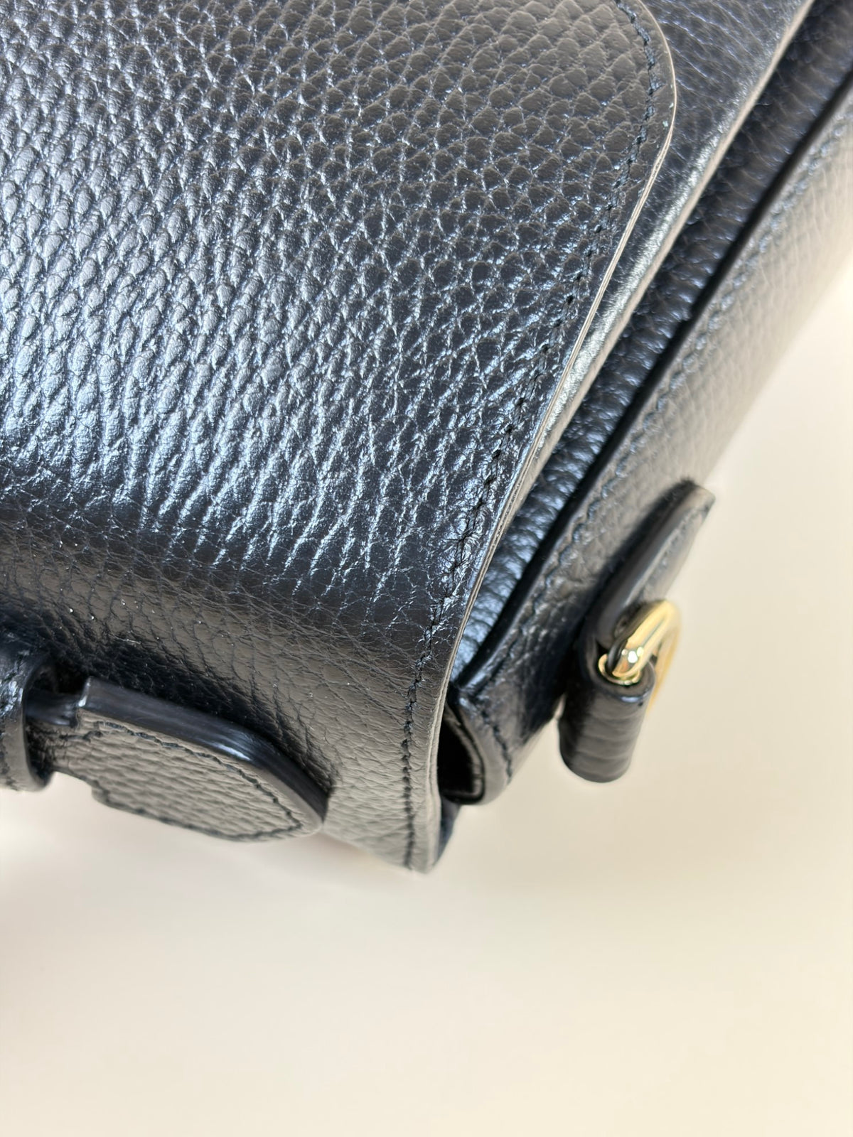 Gucci dollar calfskin interlocking g