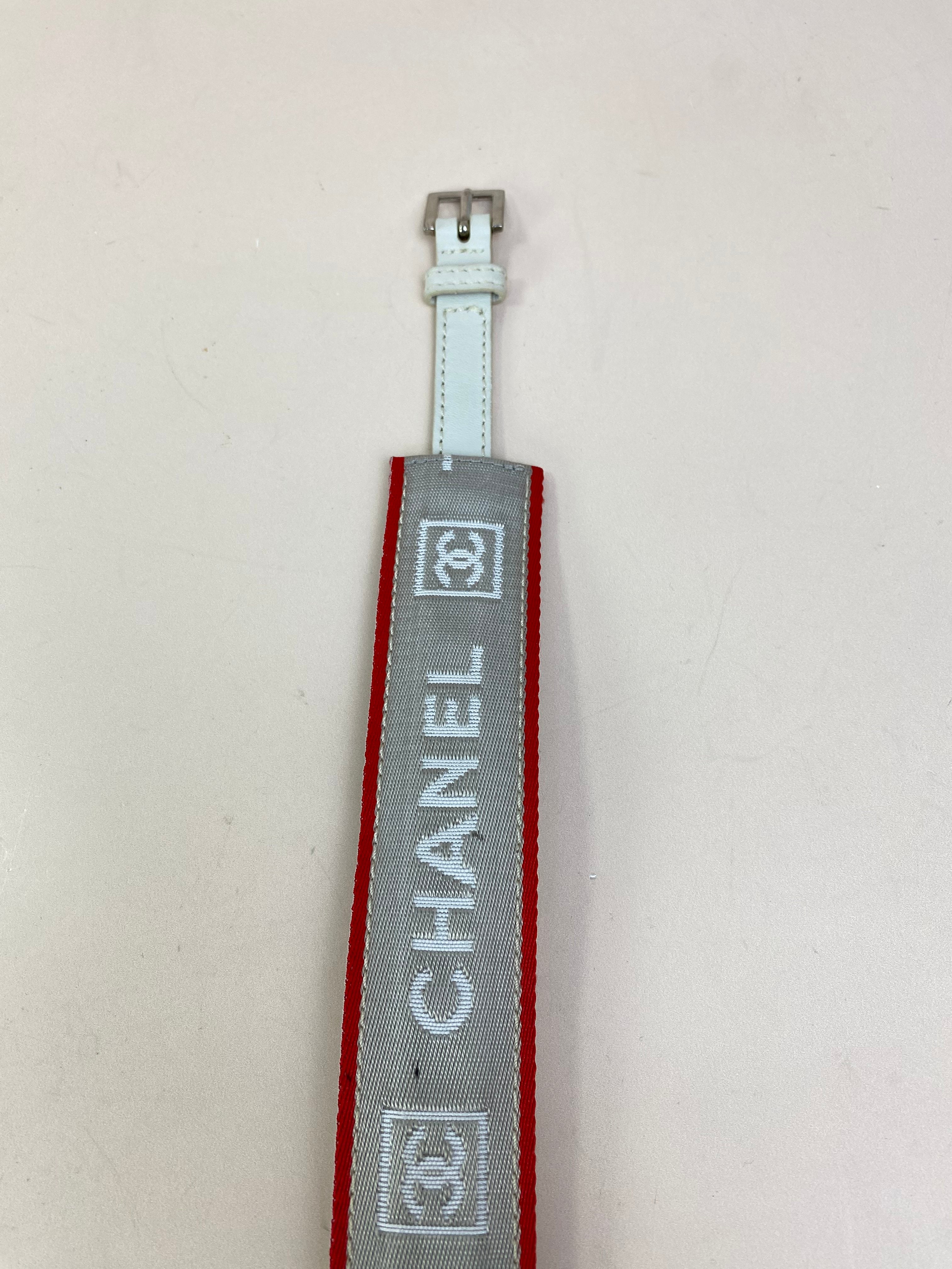 Chanel Tricolor Belt 32