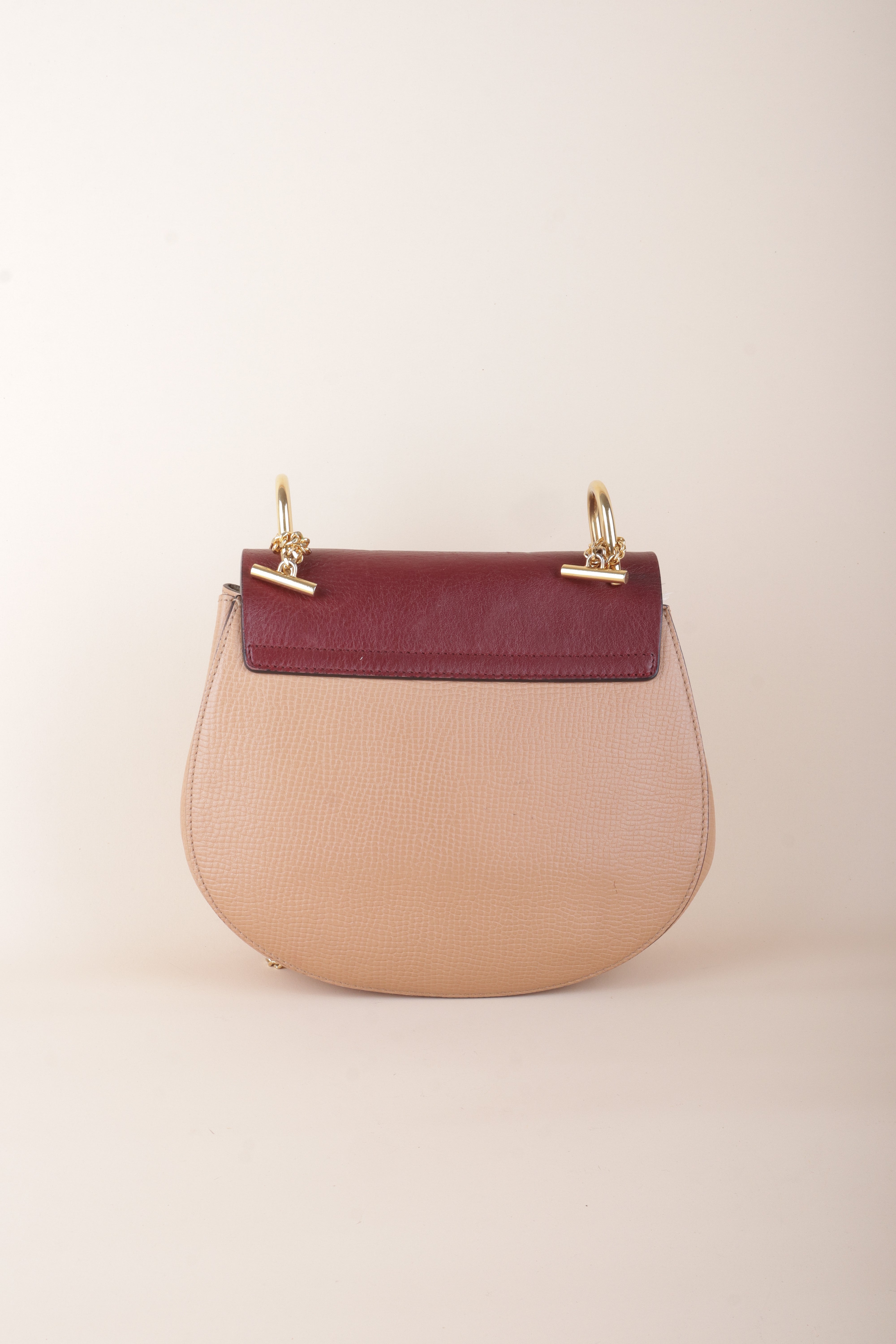 Chloe Bicolor Small Drew Crossbody Bag