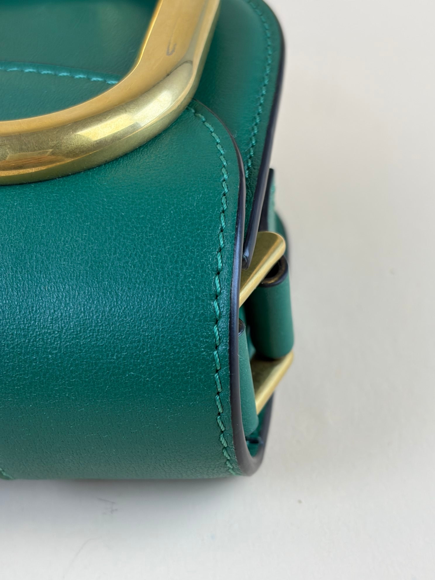 Valentino green Supervee  Small Shoulder Bag