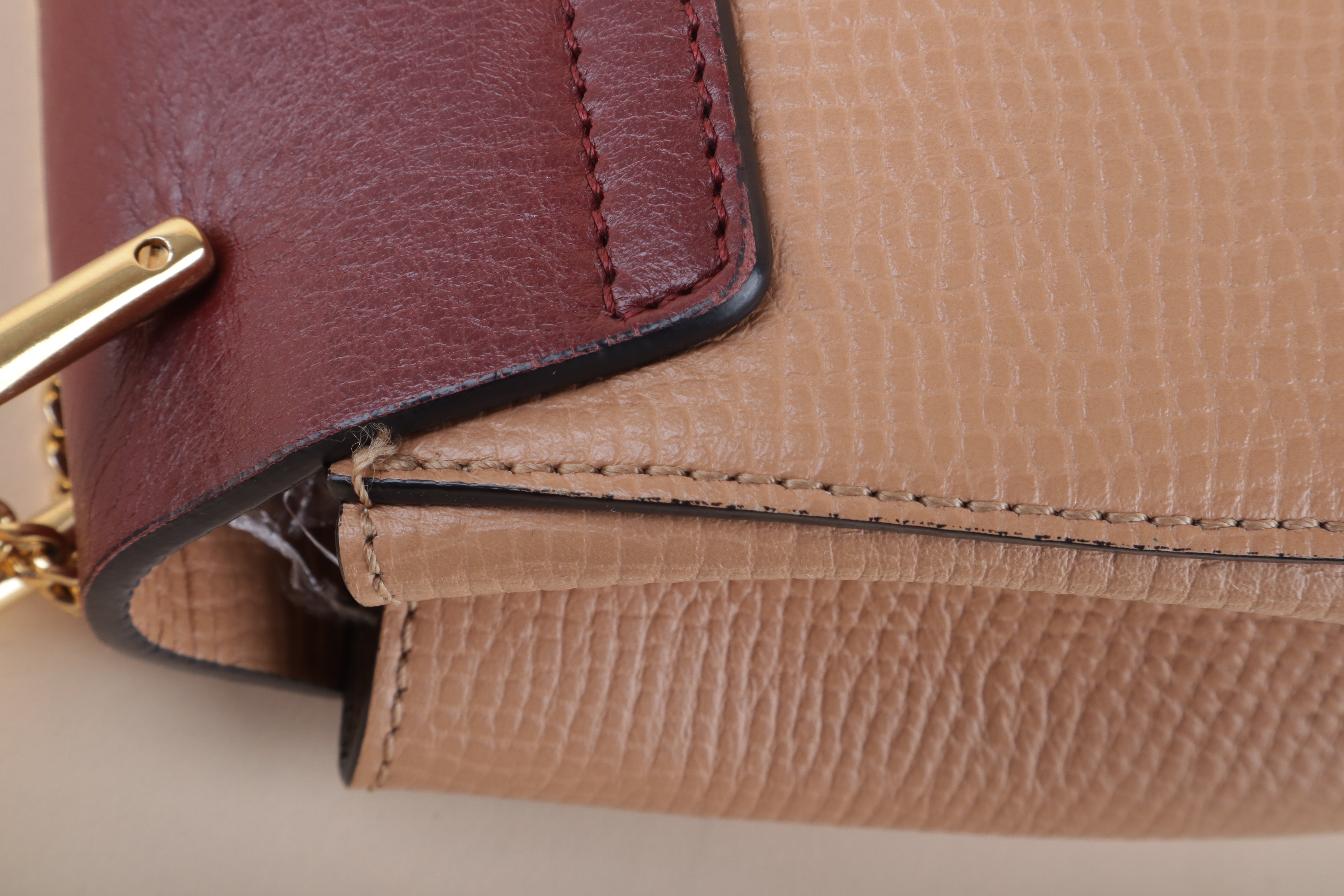 Chloe Bicolor Small Drew Crossbody Bag