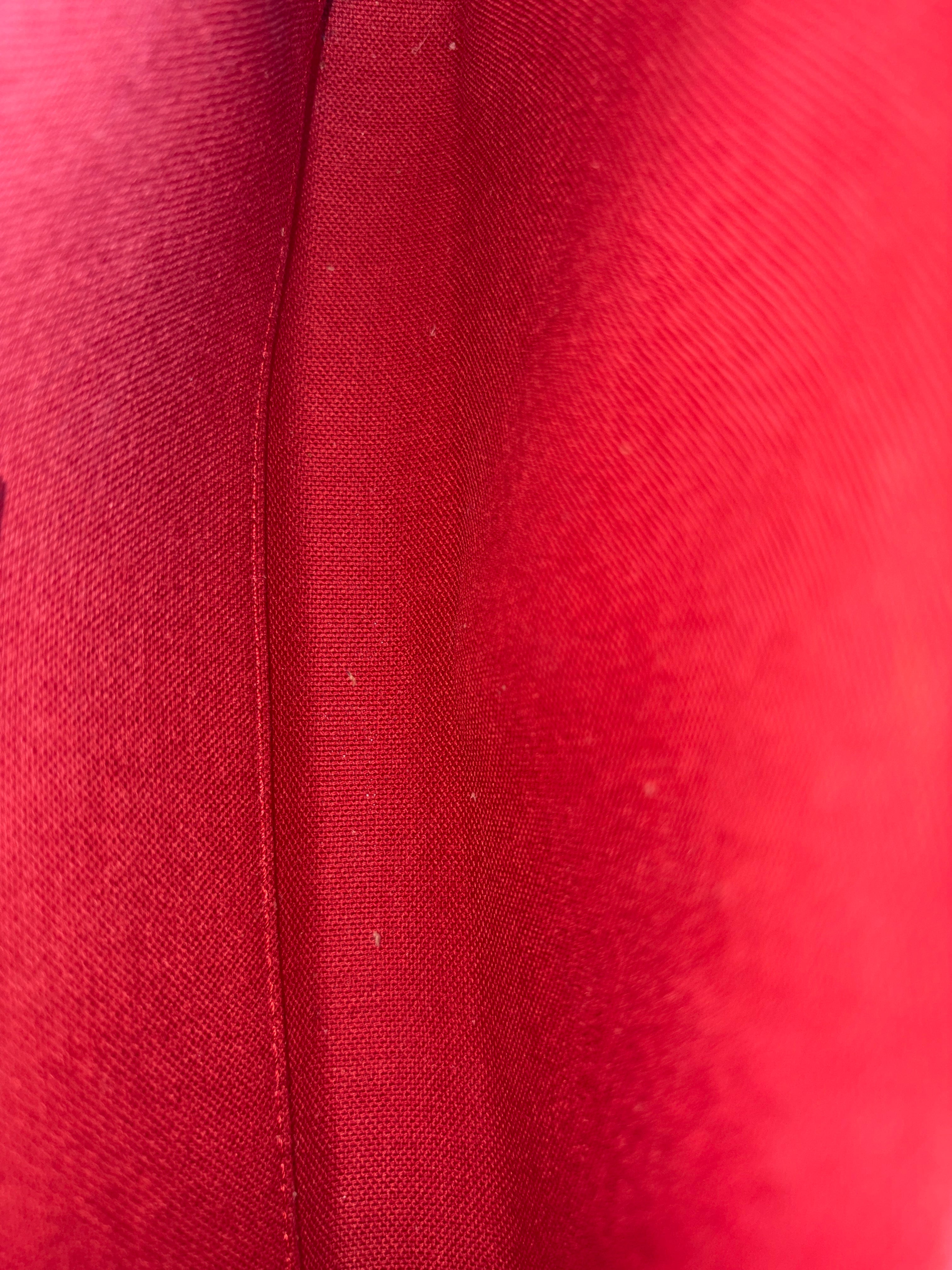 Louis Vuitton Red Monogram Empreinte Felicie Pochette