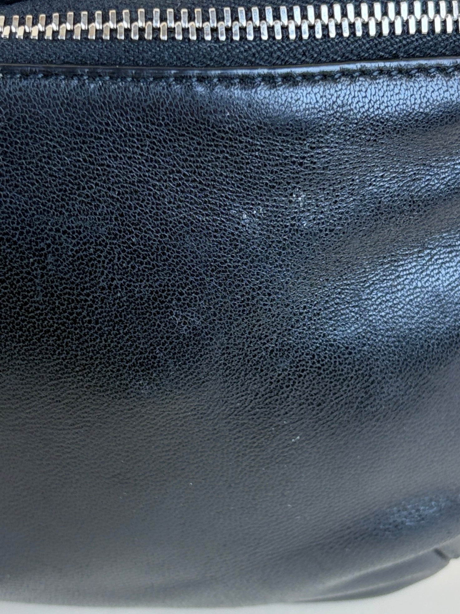 YSL Black Cassandre Classic Belt Bag