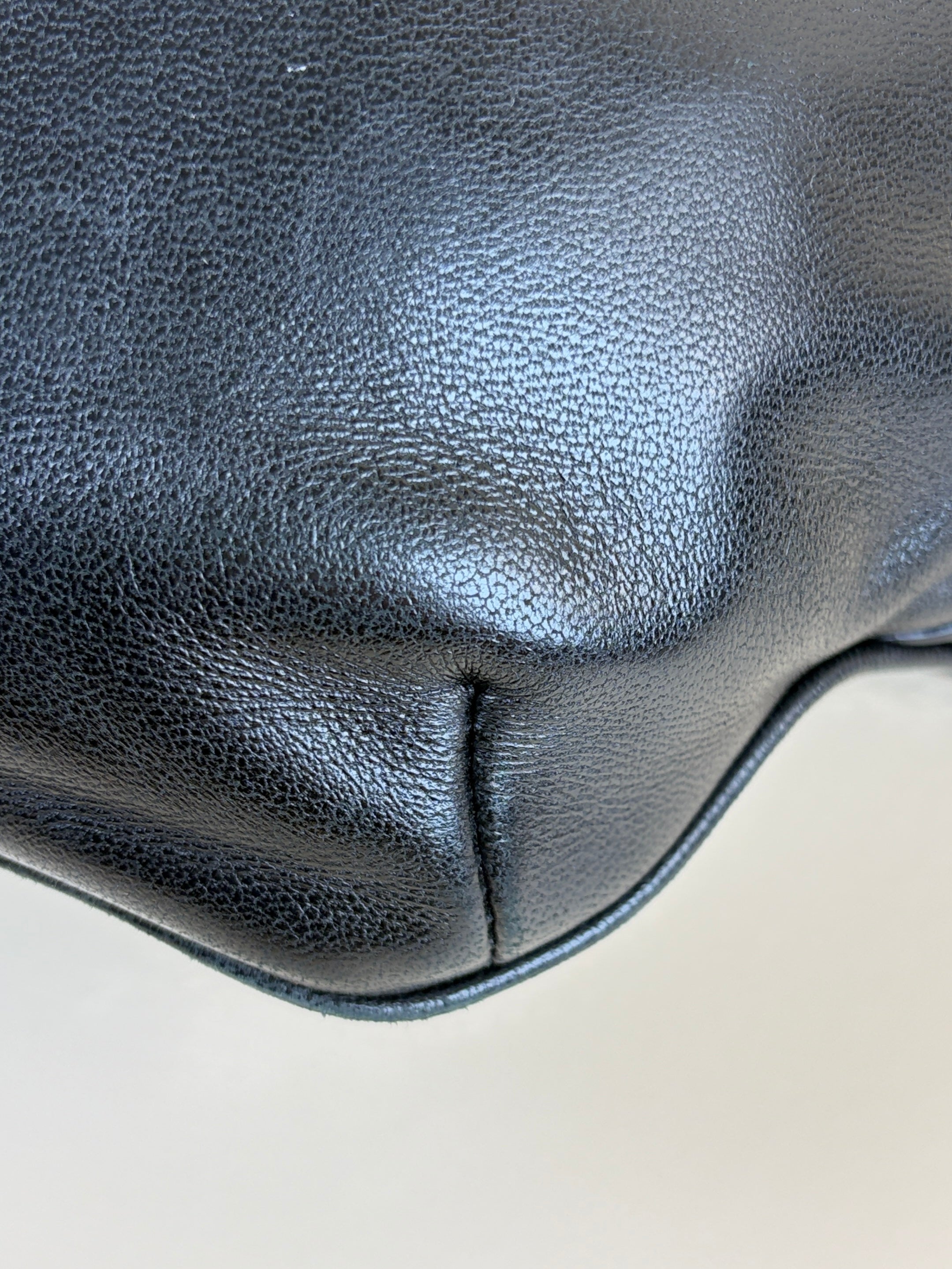 YSL Black Cassandre Classic Belt Bag