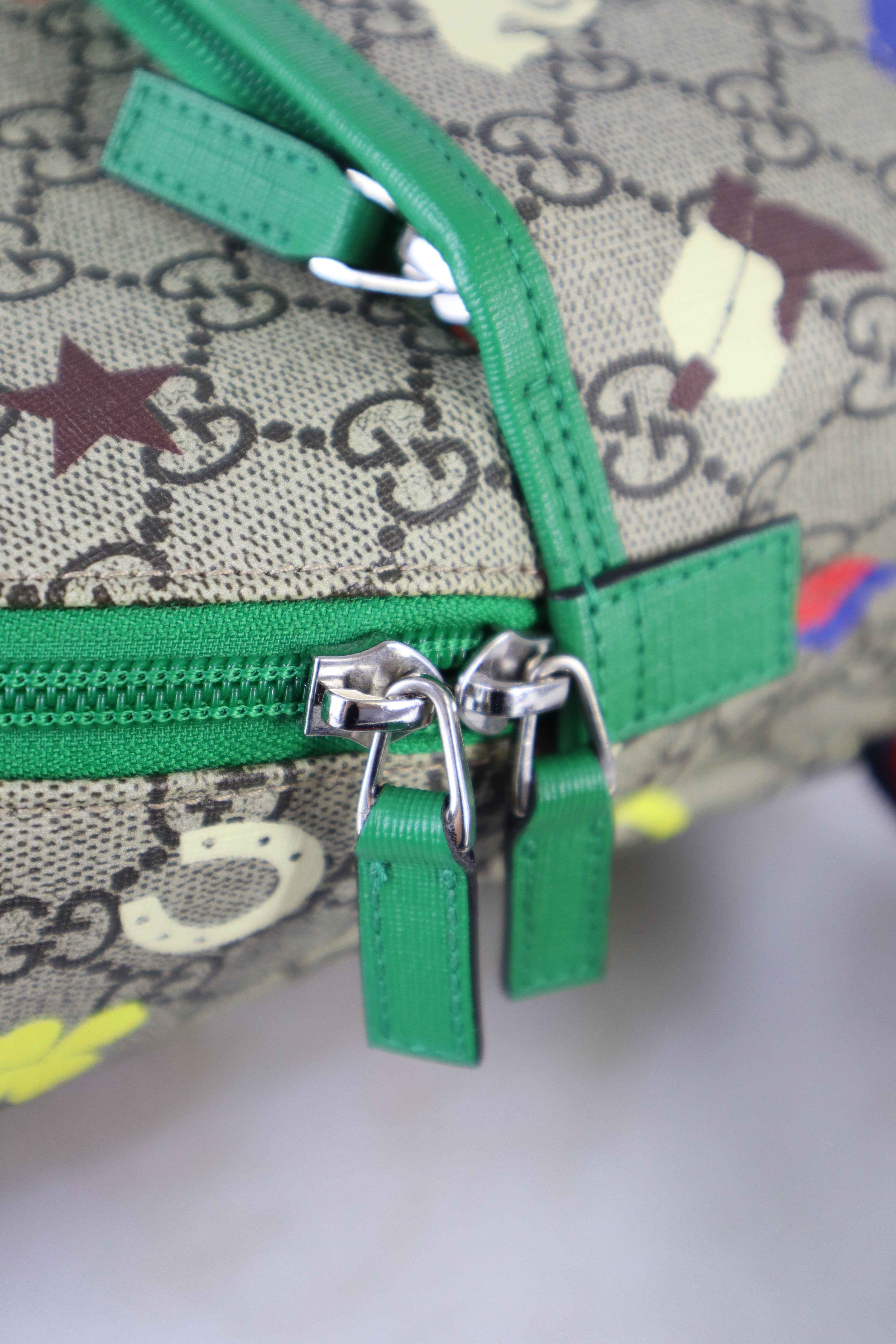 Gucci Multicolor GG Children Print Backpack Bag