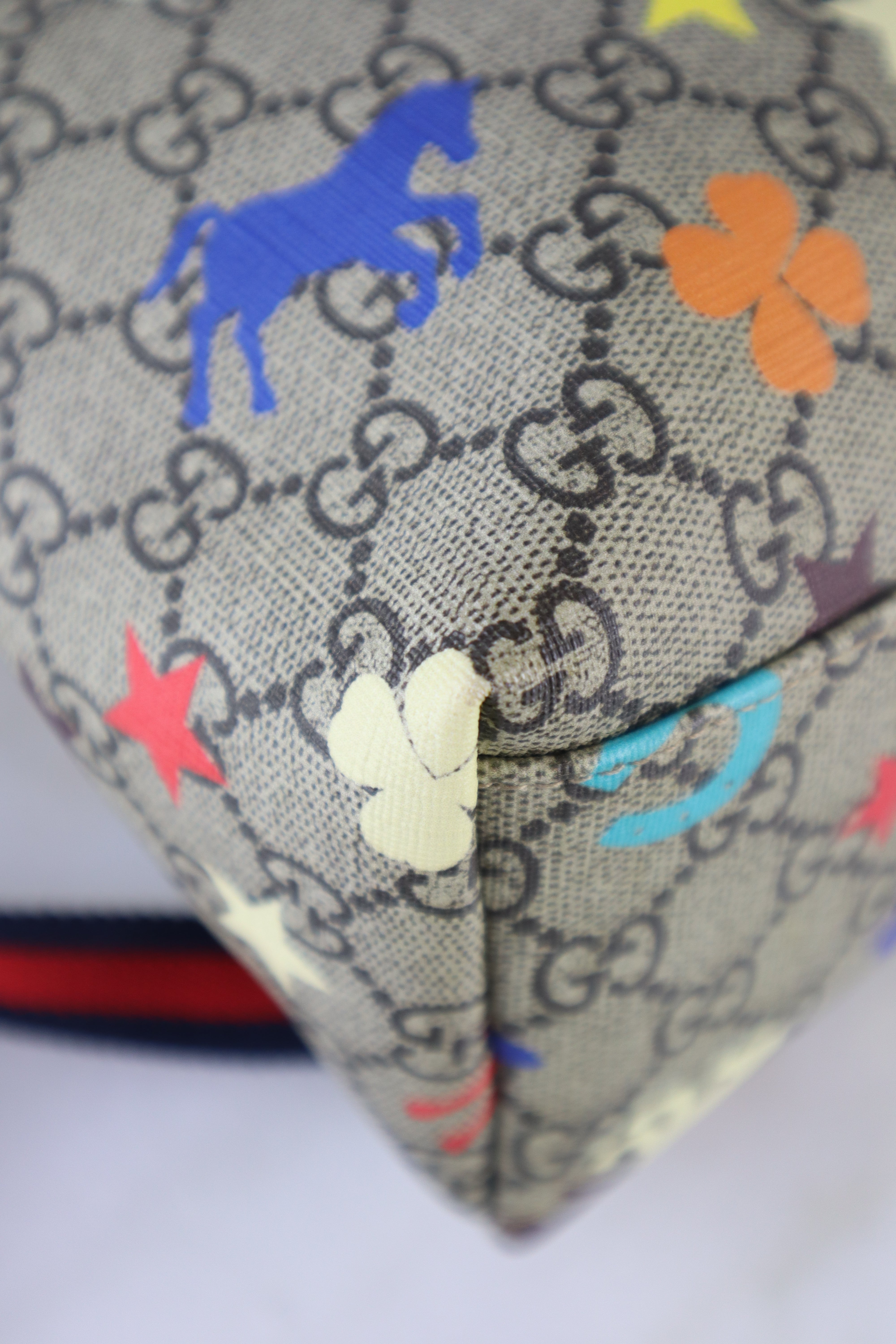 Gucci Multicolor GG Children Print Backpack Bag